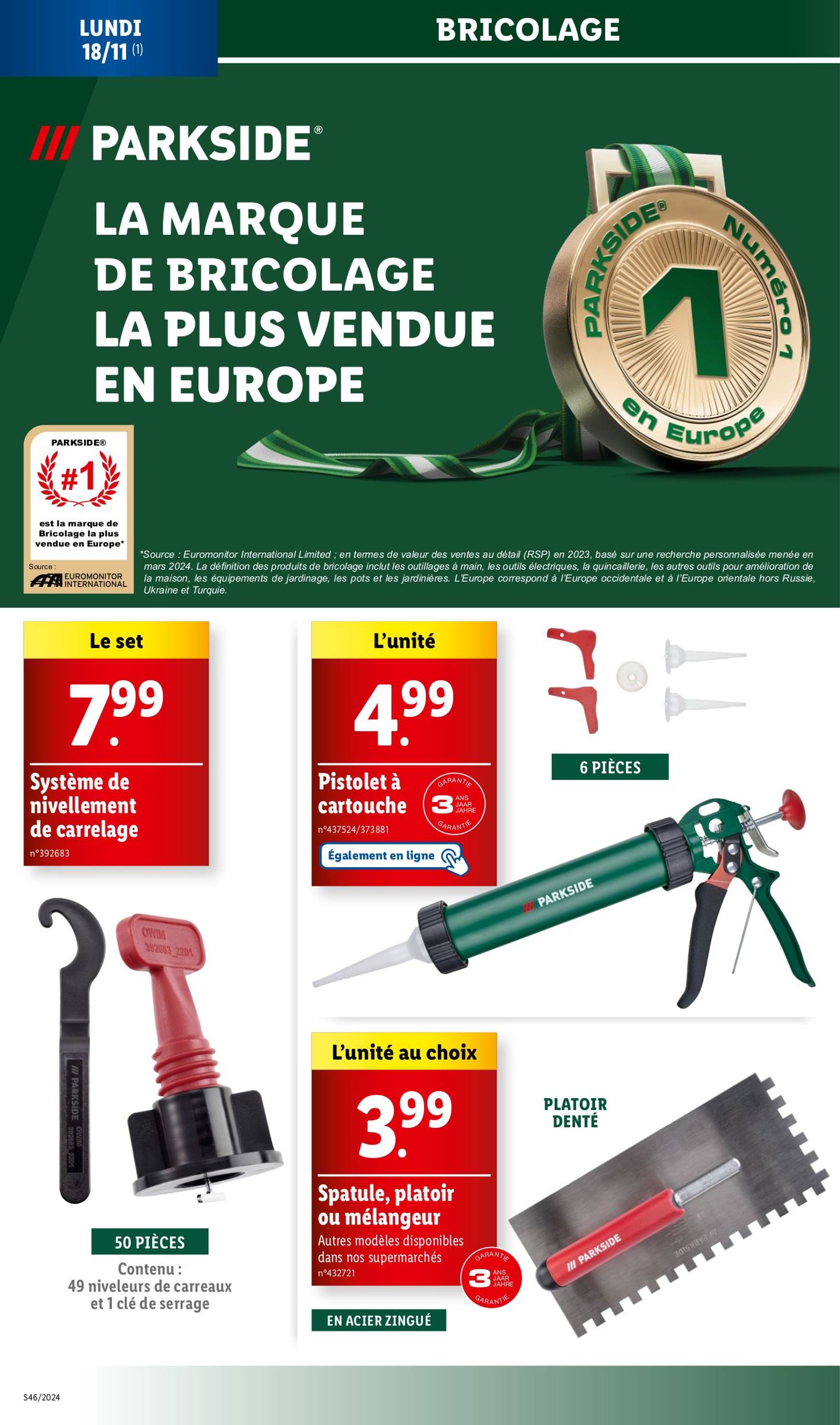 Catalogue Lidl valable dès 13.11. - 19.11. 68