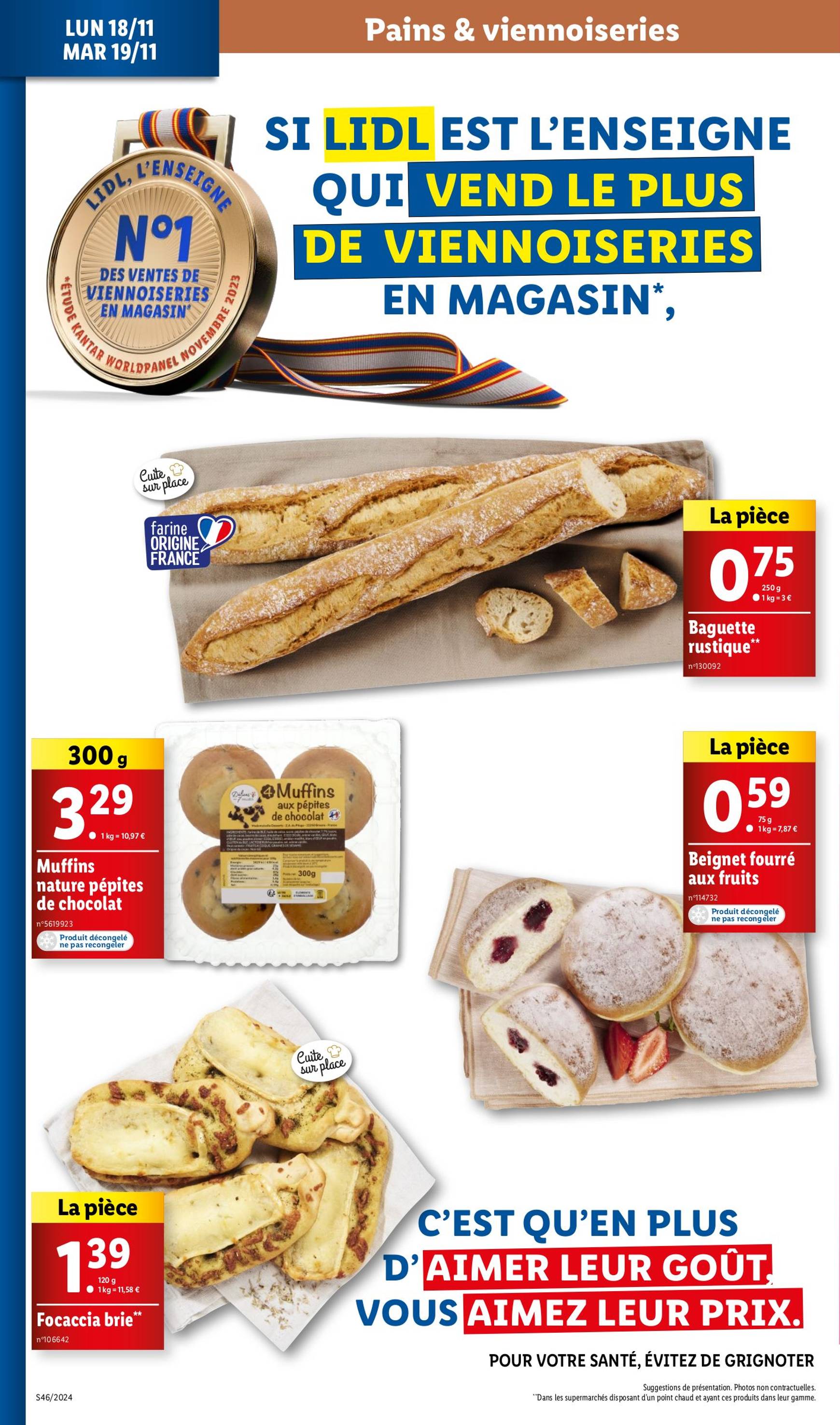 Catalogue Lidl valable dès 13.11. - 19.11. 32