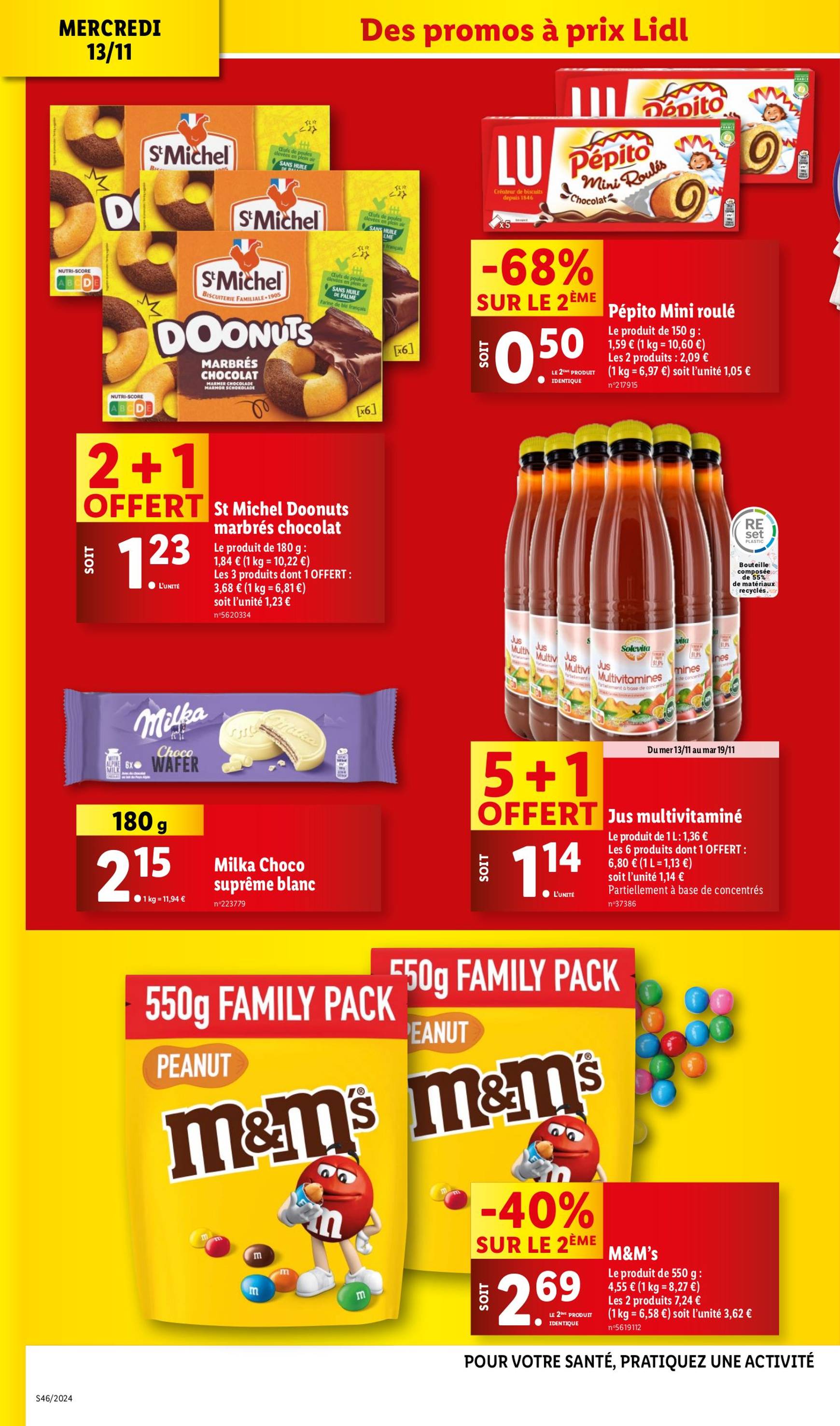 Catalogue Lidl valable dès 13.11. - 19.11. 10