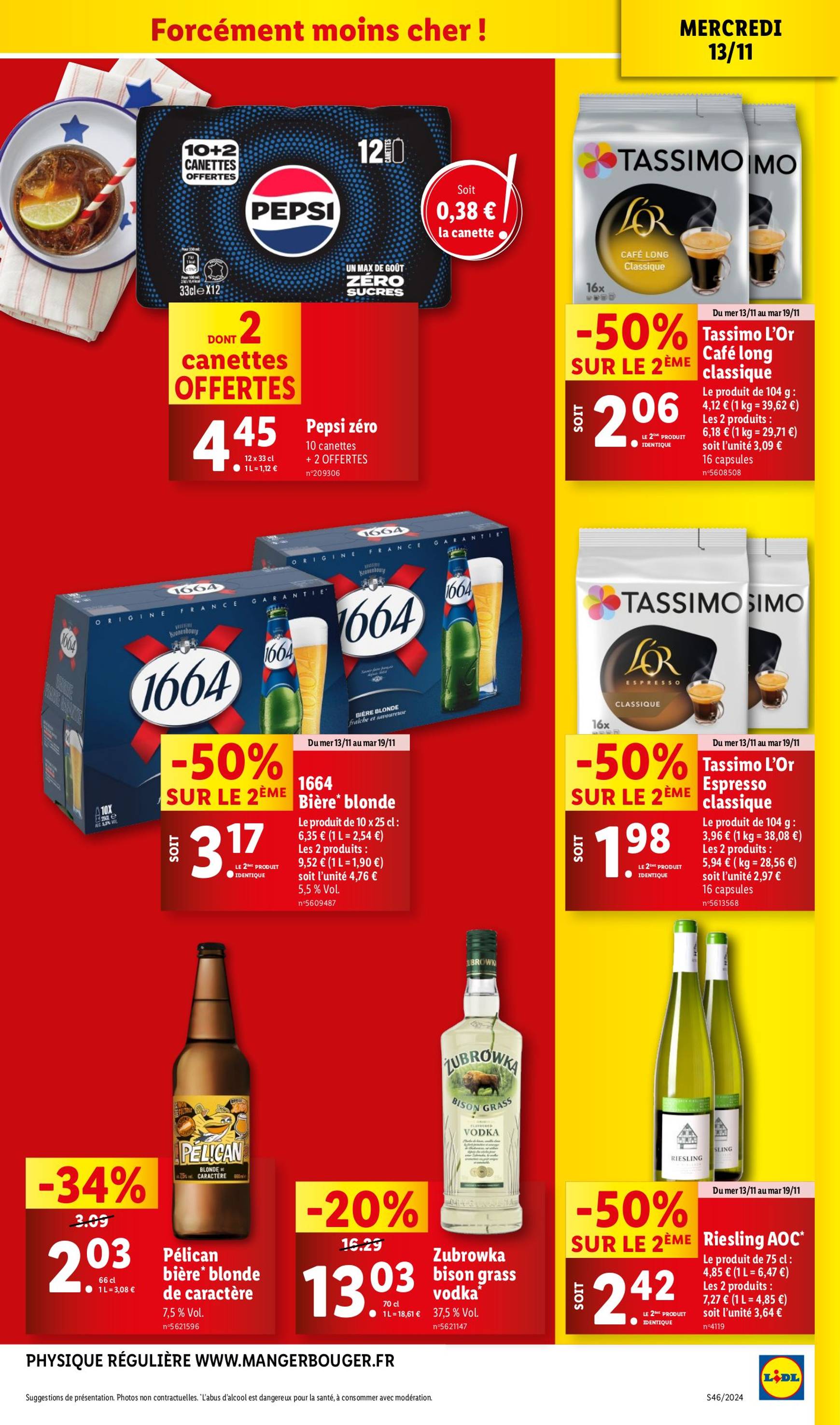 Catalogue Lidl valable dès 13.11. - 19.11. 11