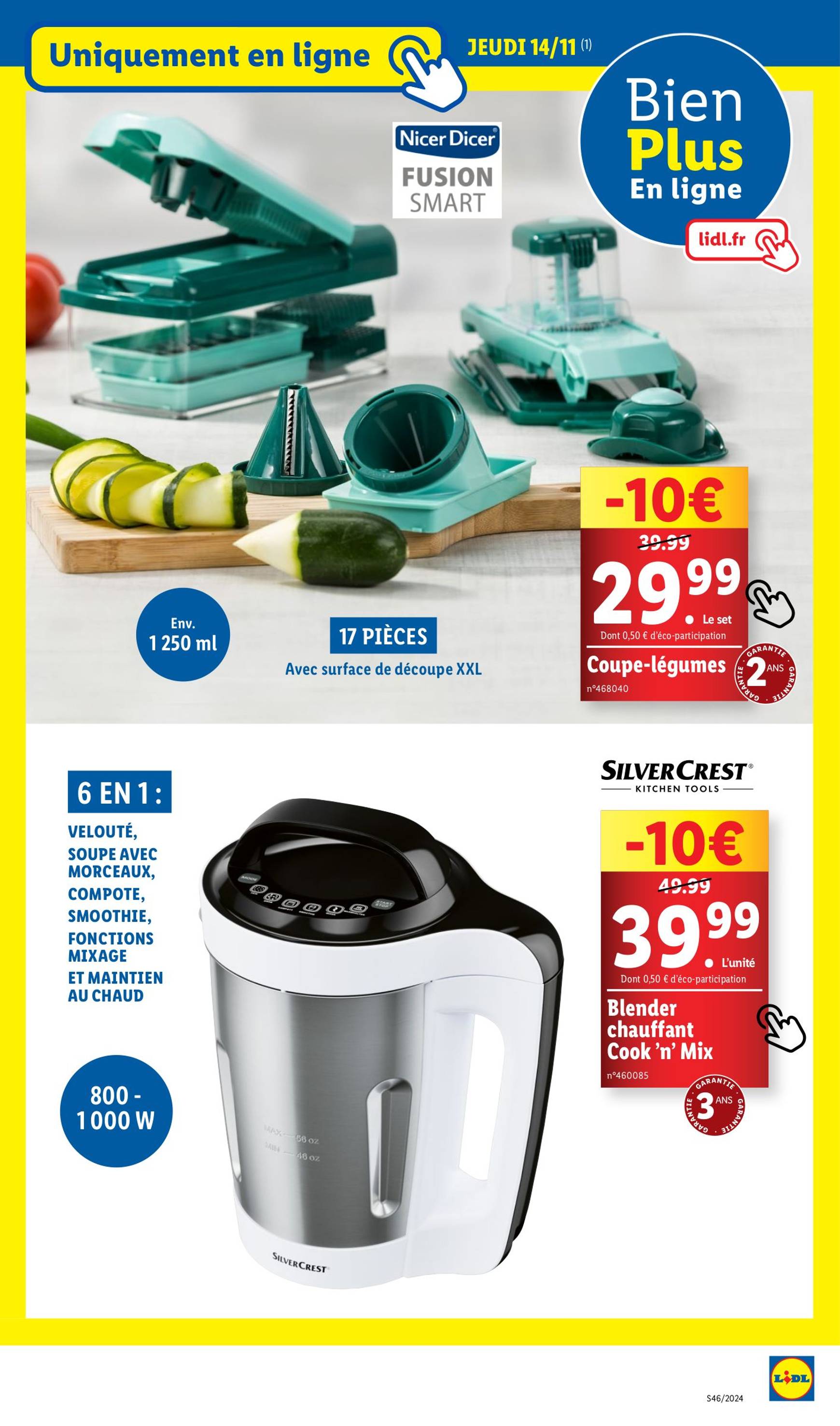 Catalogue Lidl valable dès 13.11. - 19.11. 55