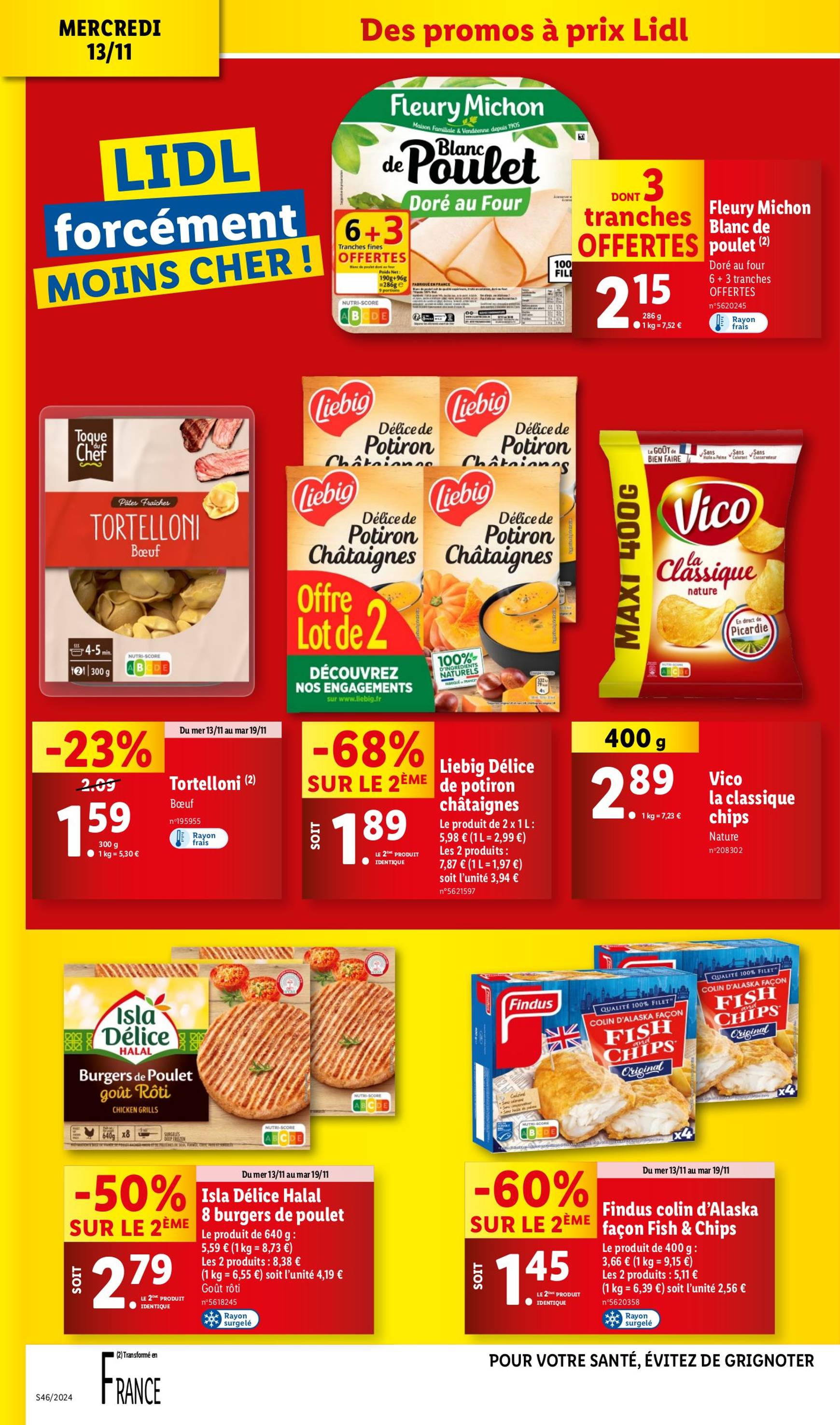 Catalogue Lidl valable dès 13.11. - 19.11. 8