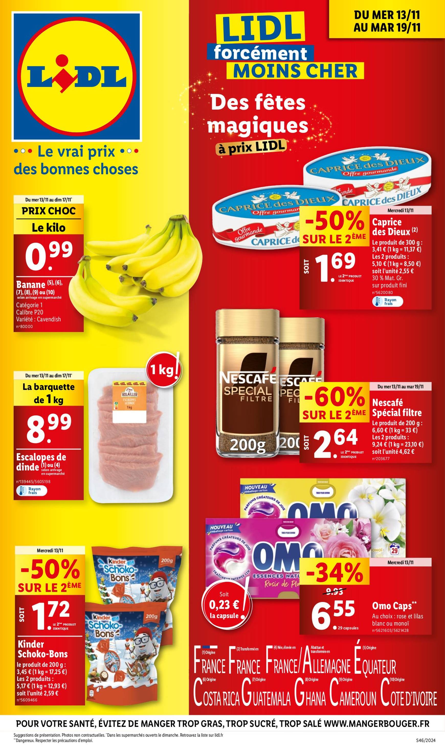 Catalogue Lidl valable dès 13.11. - 19.11.