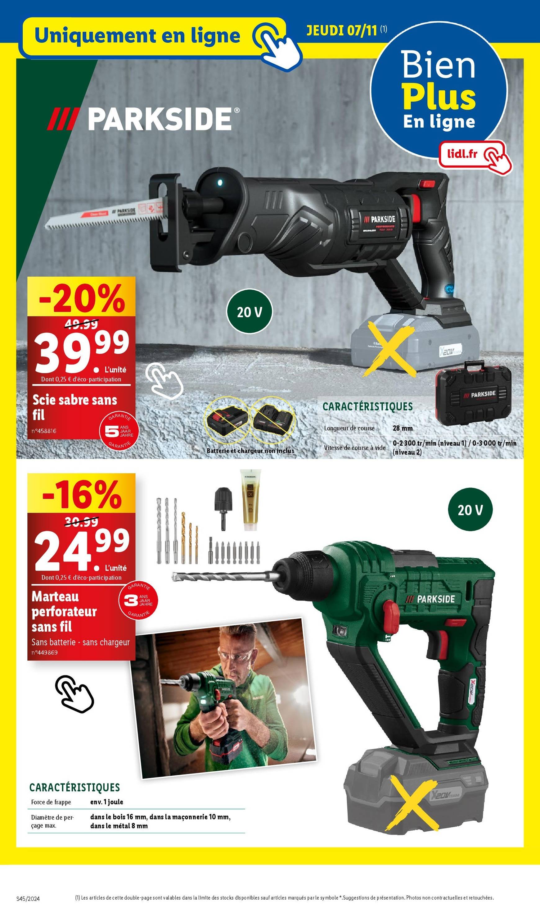 Catalogue Lidl valable dès 07.11. - 11.11. 16