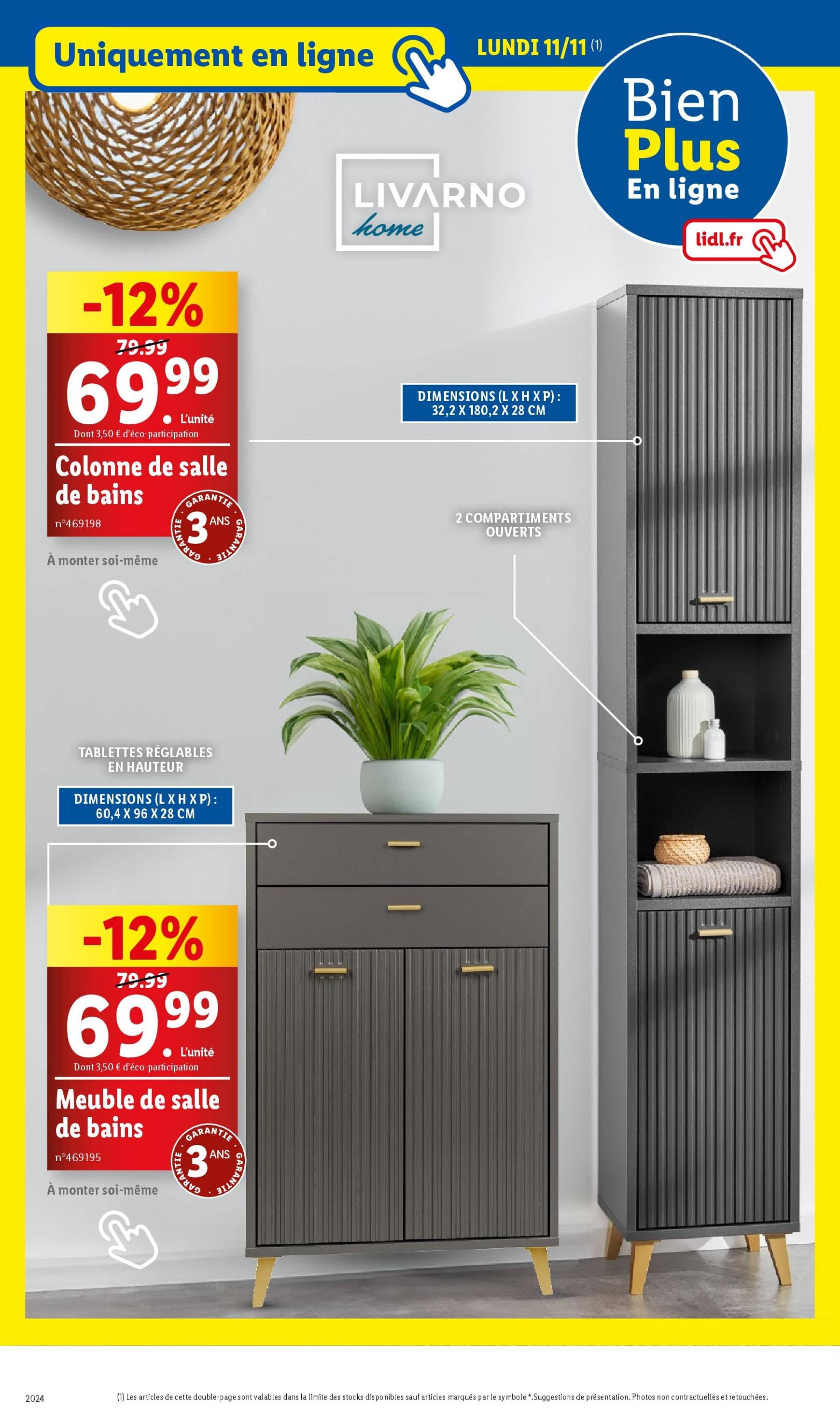 Catalogue Lidl valable dès 07.11. - 11.11. 44