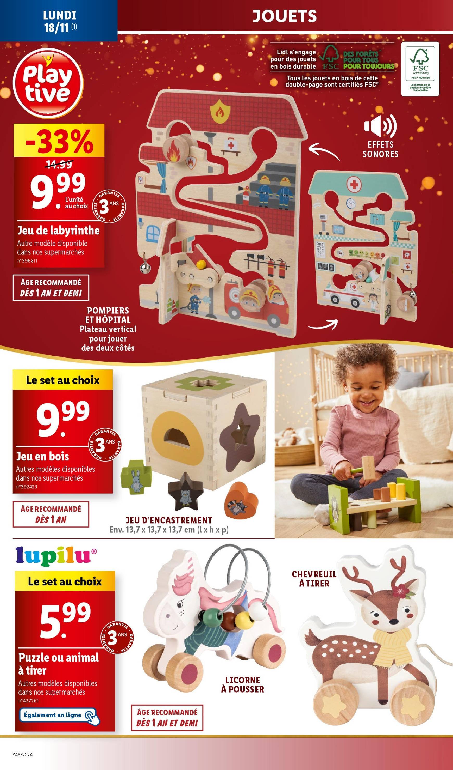 Catalogue Lidl valable dès 14.11. - 18.11. 24