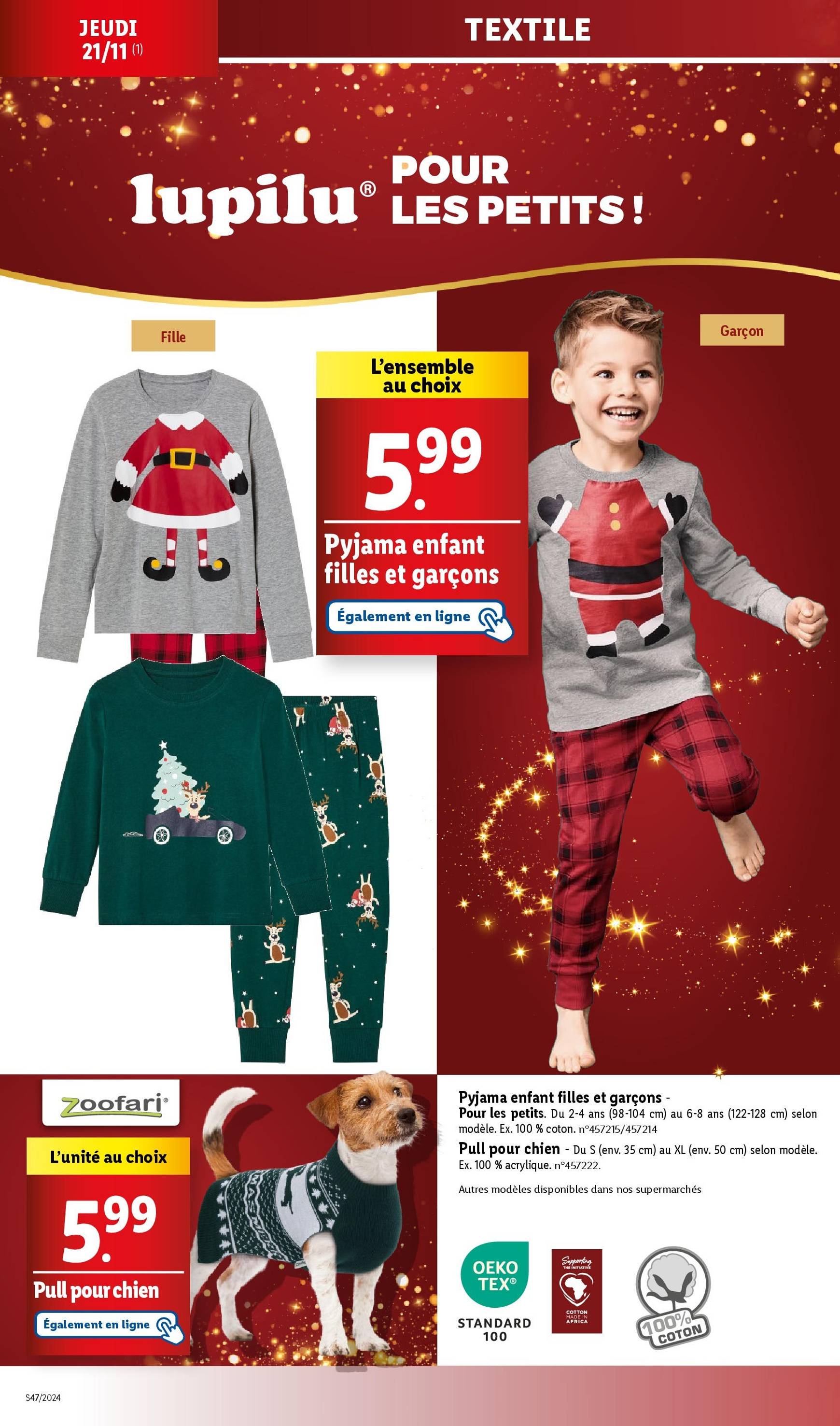 Catalogue Lidl valable dès 18.11. - 21.11. 30