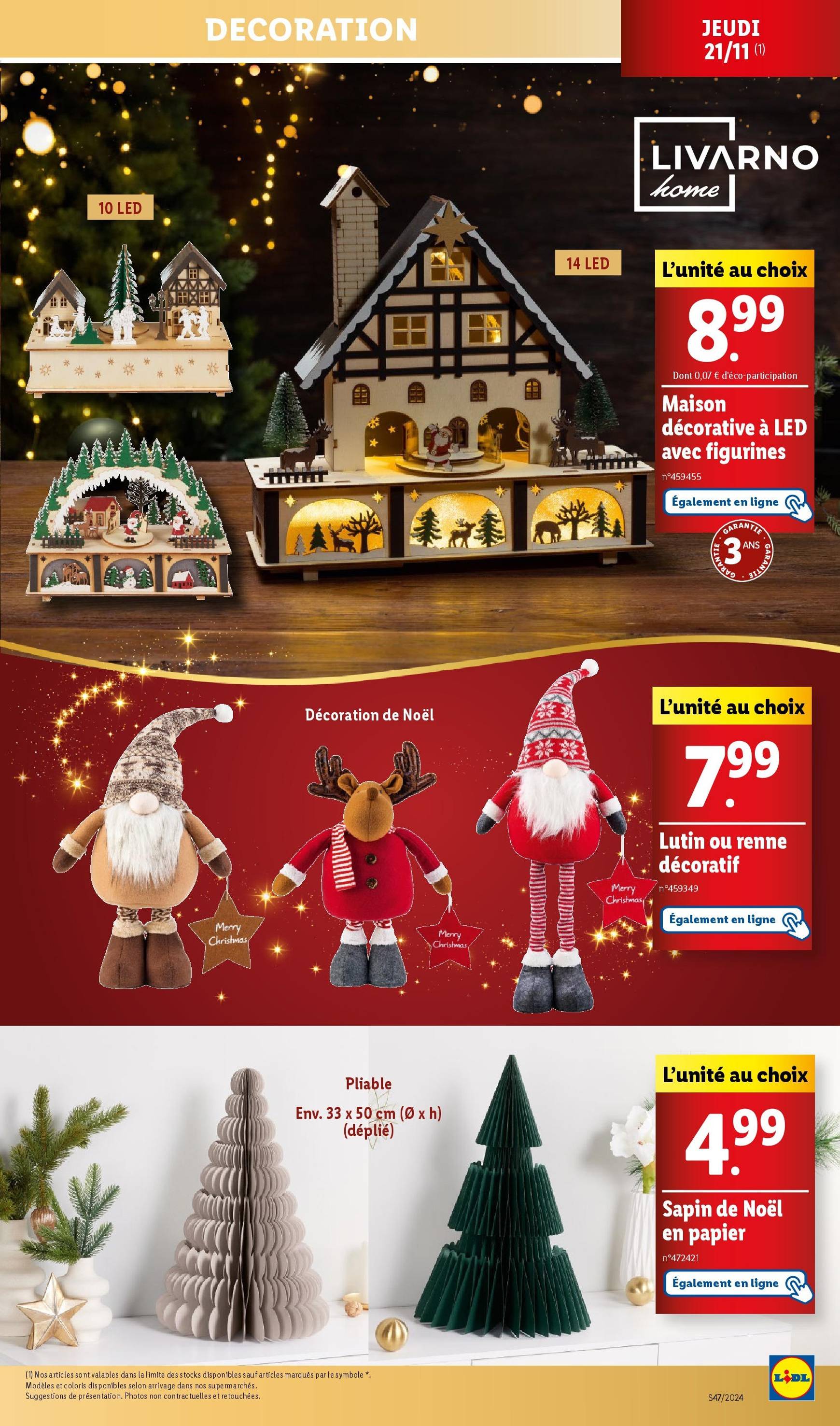 Catalogue Lidl valable dès 18.11. - 21.11. 39