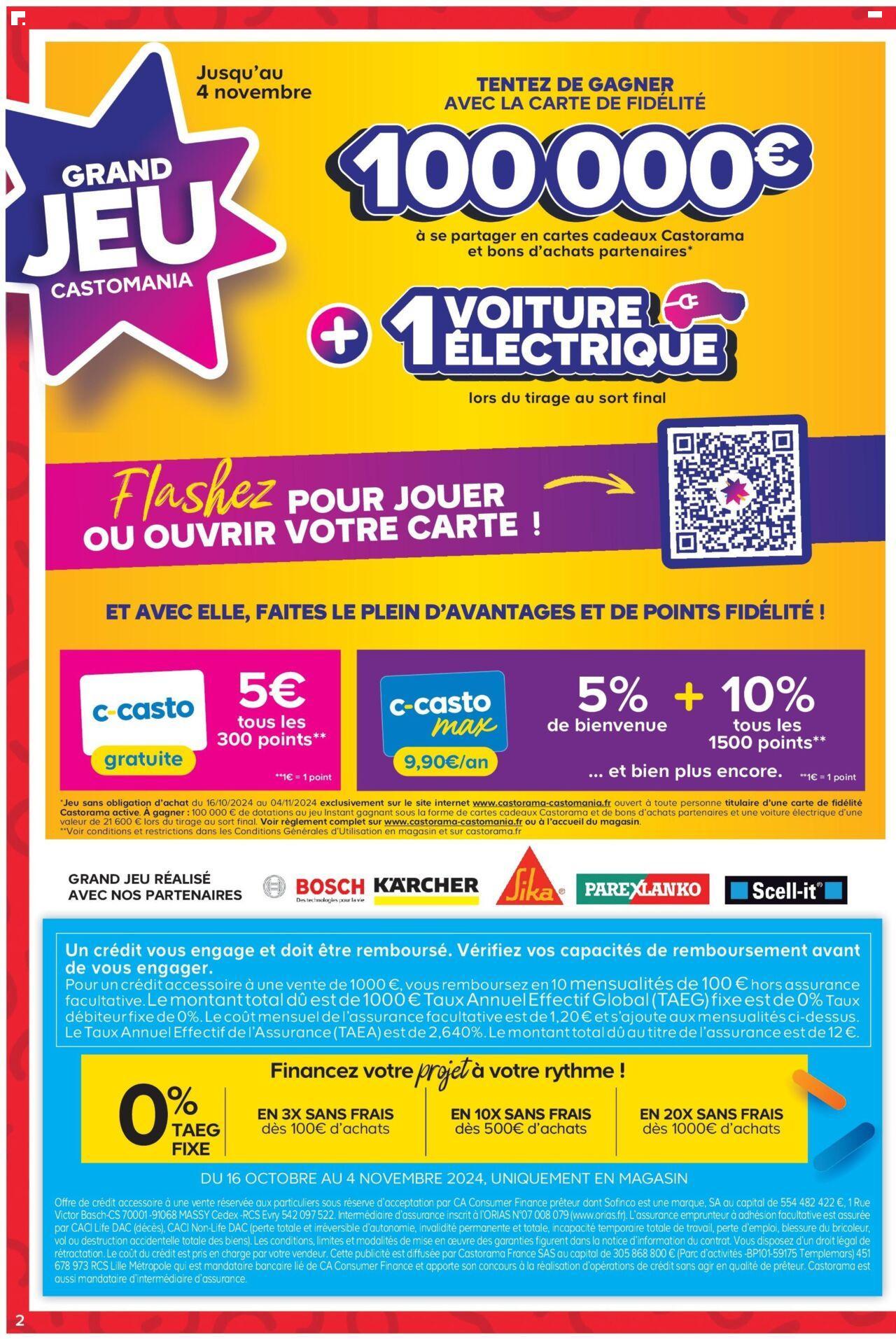 Castorama Vaudherland, Zone Industrielle De Paris Nord Ii à partir du 16/10/2024 - 04/11/2024 2