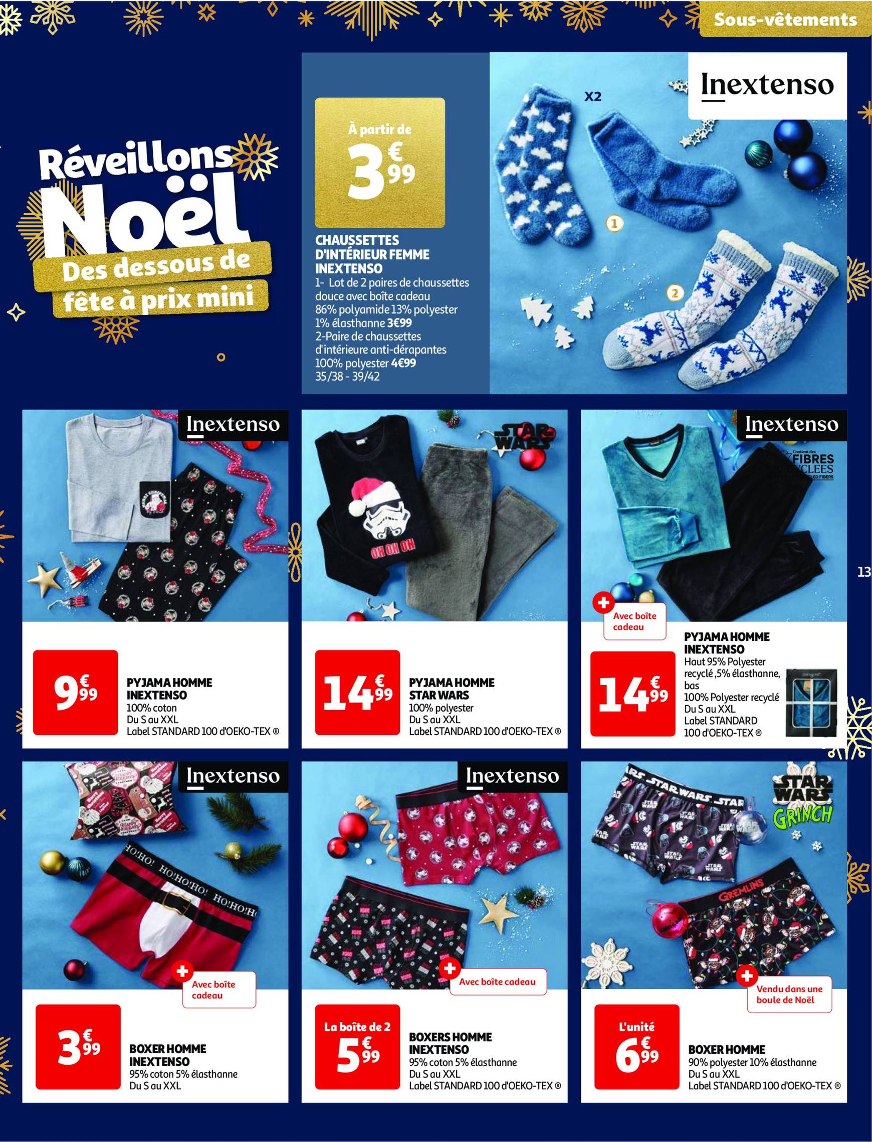 Catalogue Auchan - Noël valable dès 19.11. - 24.12. 13