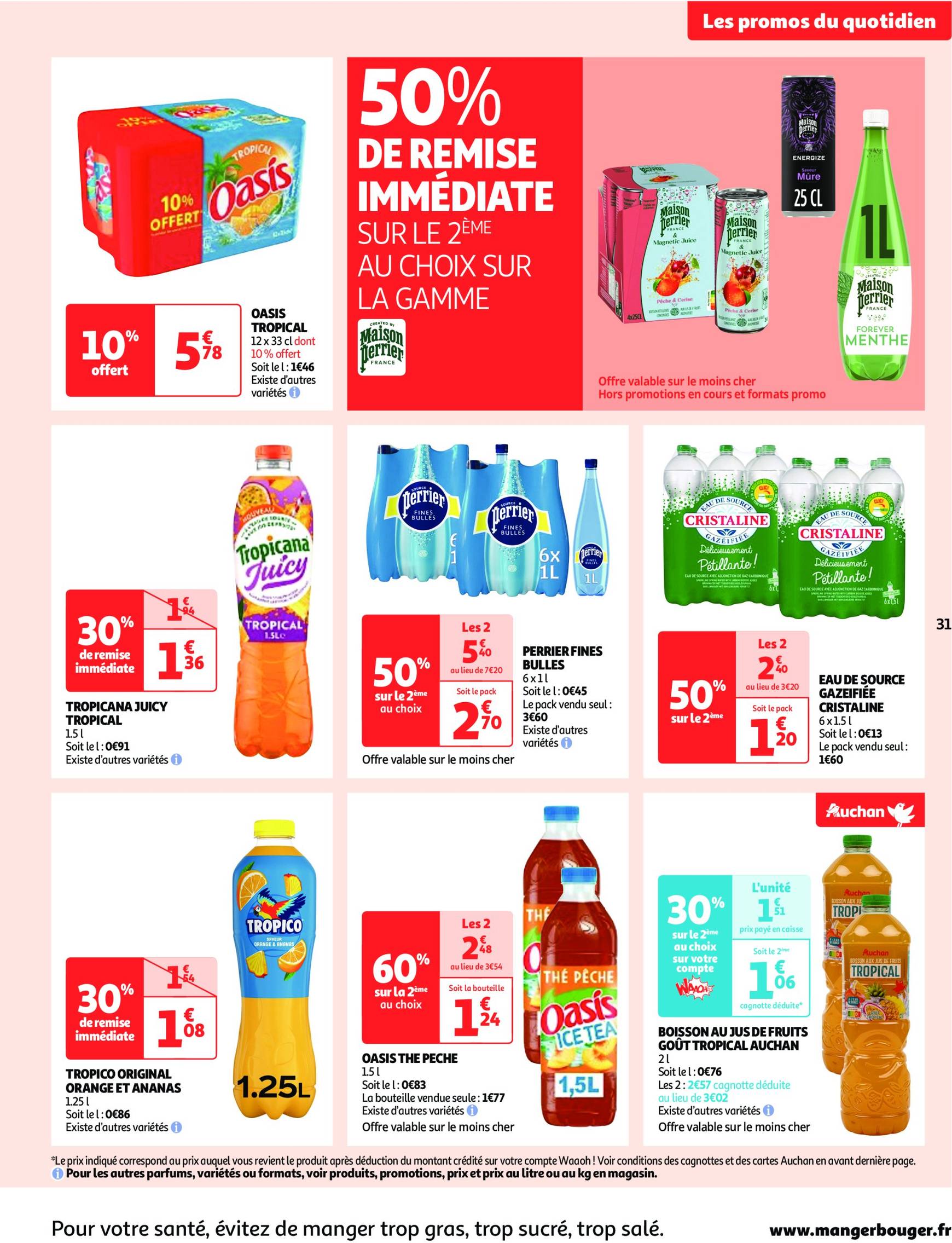 Catalogue Auchan supermarché - Mes 25 jours Auchan, encore des promos dans mon super ! valable dès 19.11. - 24.11. 31