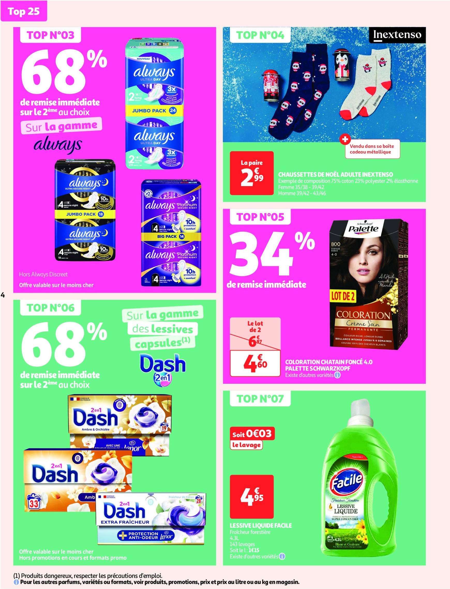 Catalogue Auchan supermarché - Mes 25 jours Auchan, encore des promos dans mon super ! valable dès 19.11. - 24.11. 4