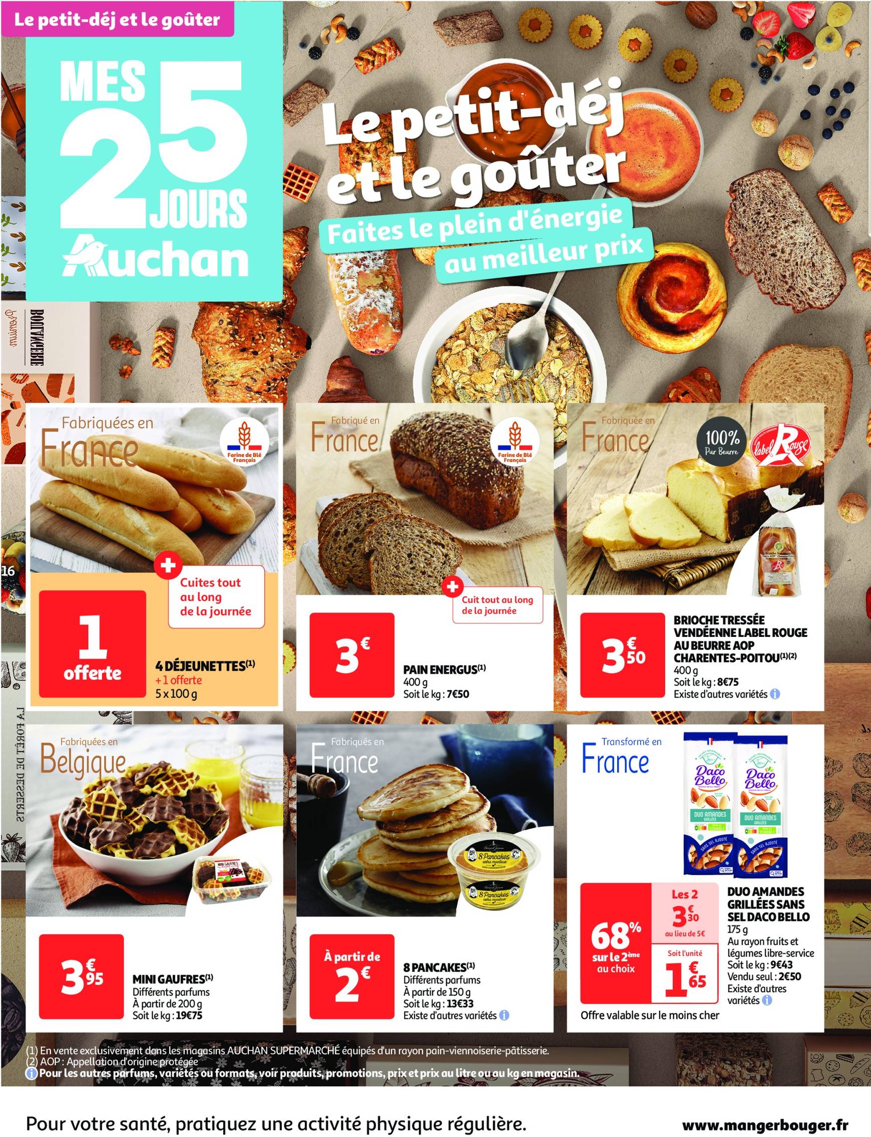 Catalogue Auchan supermarché - Mes 25 jours Auchan, encore des promos dans mon super ! valable dès 19.11. - 24.11. 16