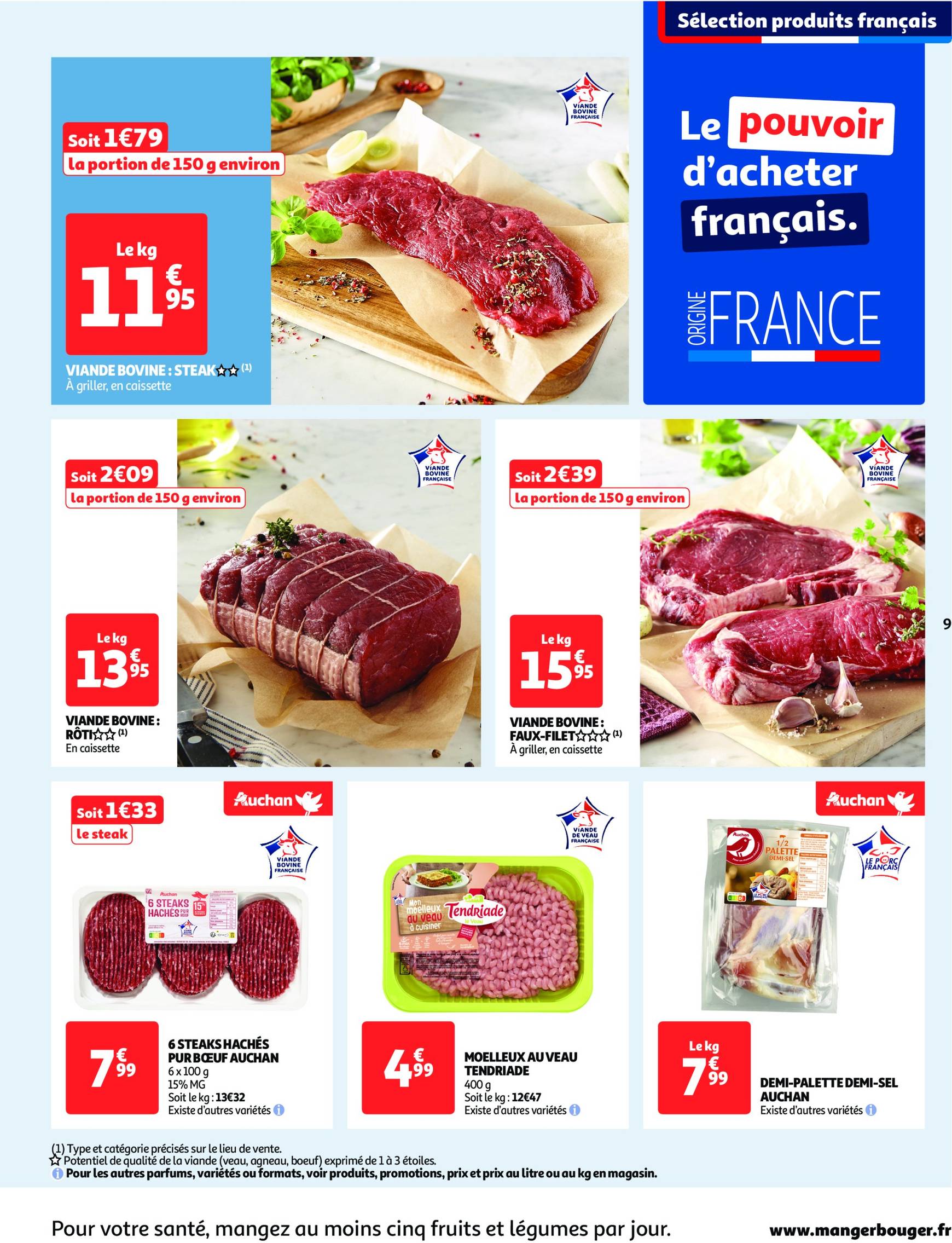 Catalogue Auchan supermarché - Mes 25 jours Auchan, encore des promos dans mon super ! valable dès 19.11. - 24.11. 9