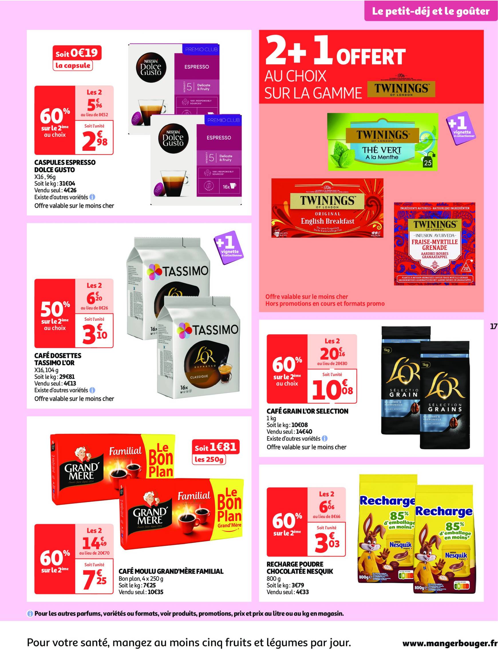 Catalogue Auchan supermarché - Mes 25 jours Auchan, encore des promos dans mon super ! valable dès 19.11. - 24.11. 17