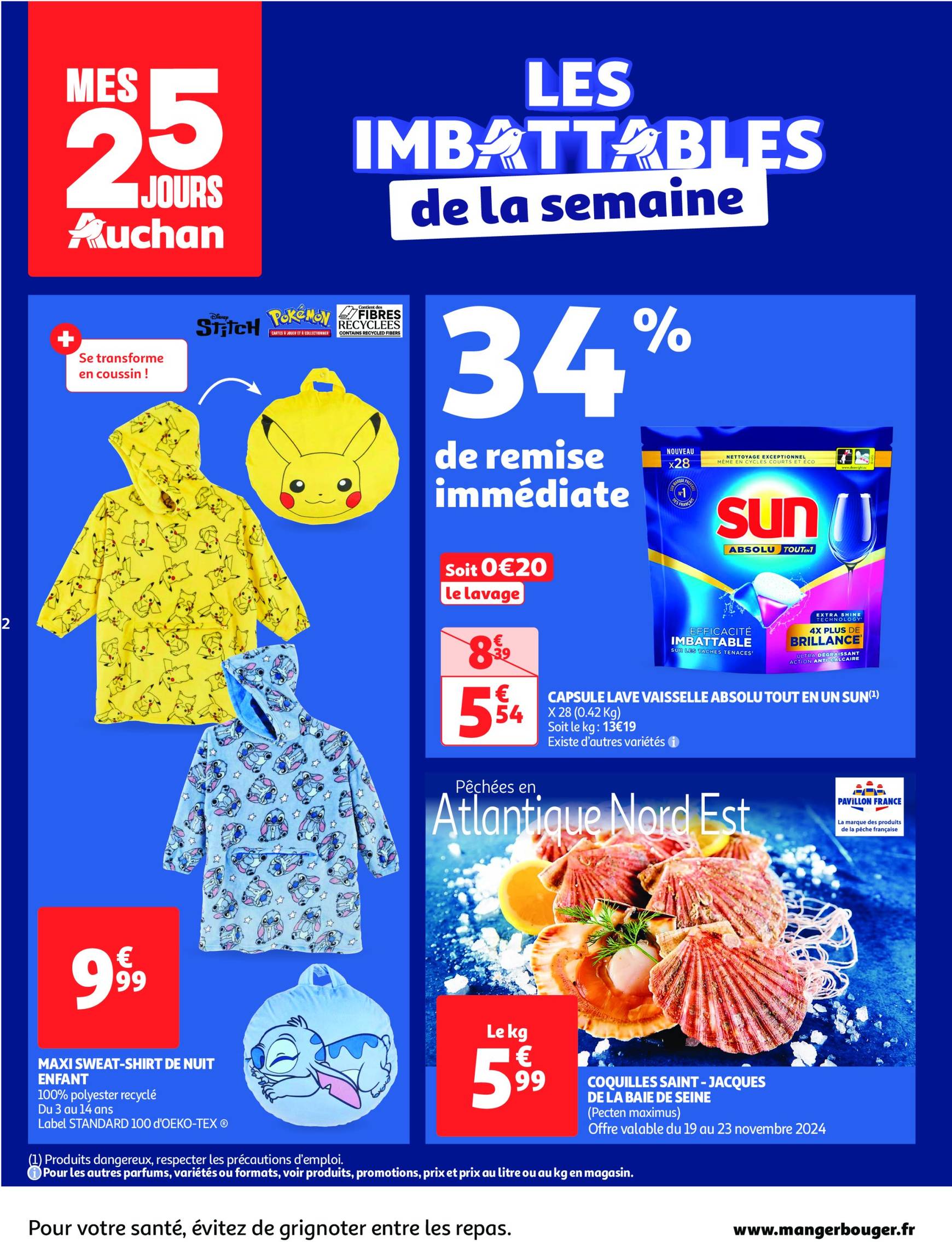 Catalogue Auchan - Mes 25 jours Auchan, et encore plus de promos ! valable dès 19.11. - 25.11. 2