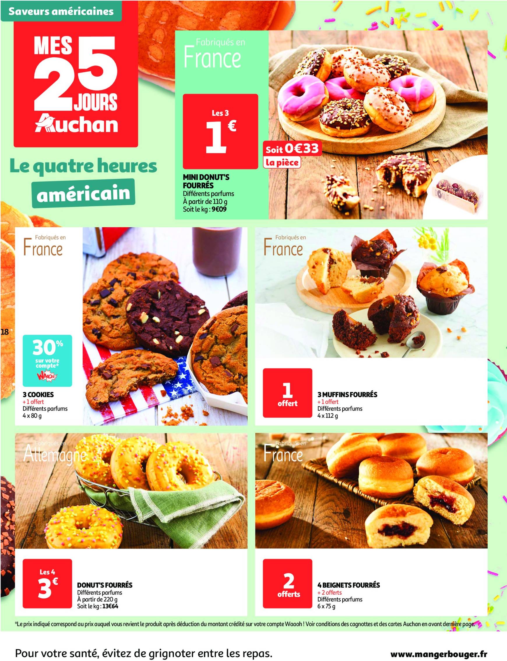 Catalogue Auchan - Mes 25 jours Auchan, et encore plus de promos ! valable dès 19.11. - 25.11. 18