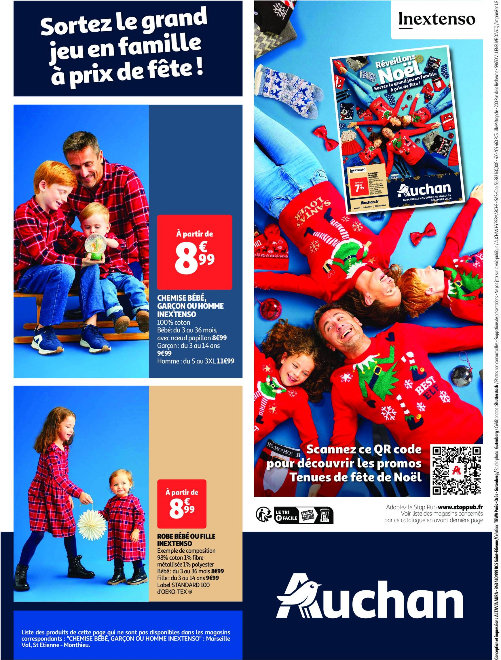 Catalogue Auchan - Mes 25 jours Auchan, et encore plus de promos ! valable dès 19.11. - 25.11. 64