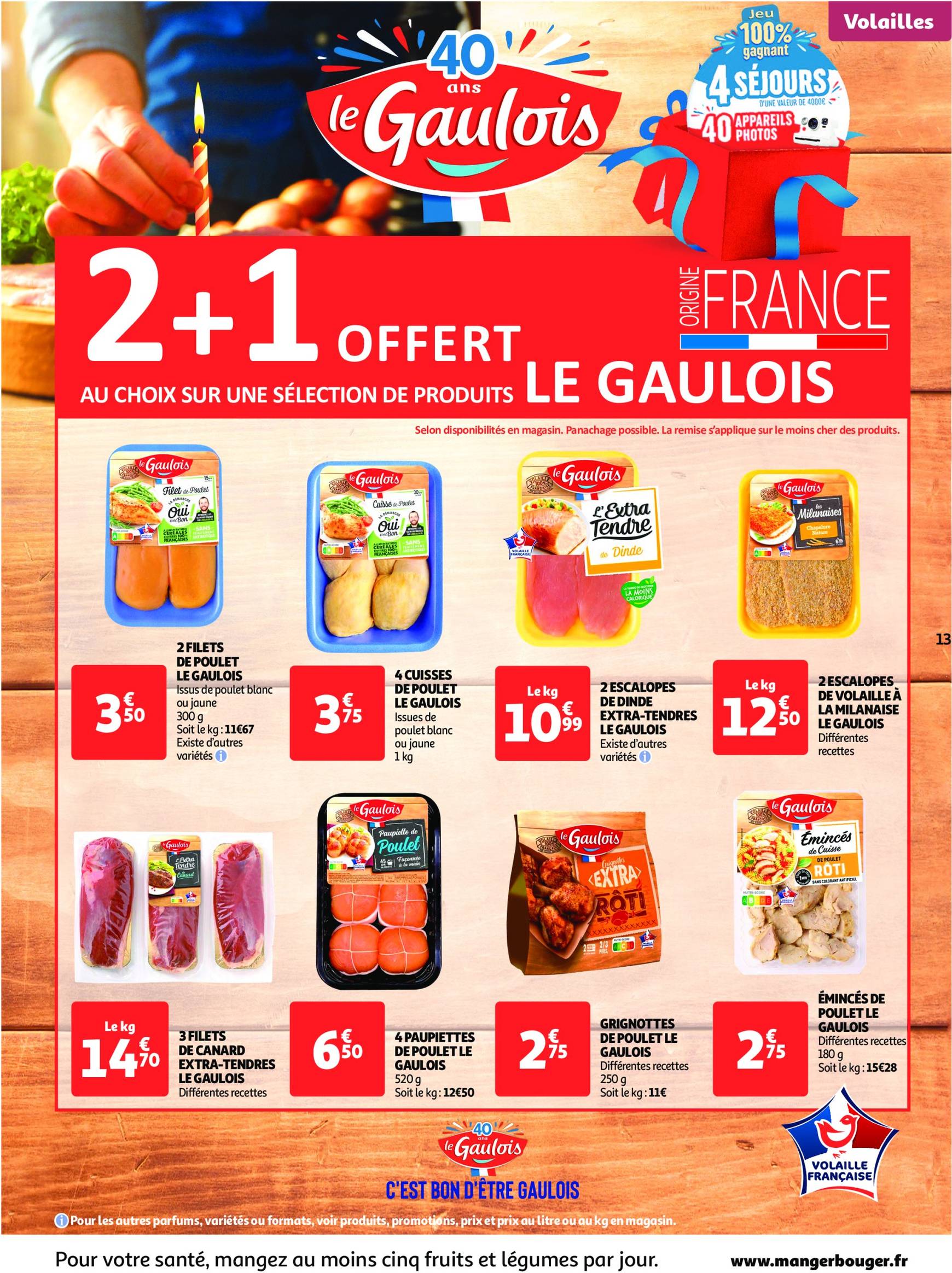 Catalogue Auchan - Mes 25 jours Auchan, et encore plus de promos ! valable dès 19.11. - 25.11. 13