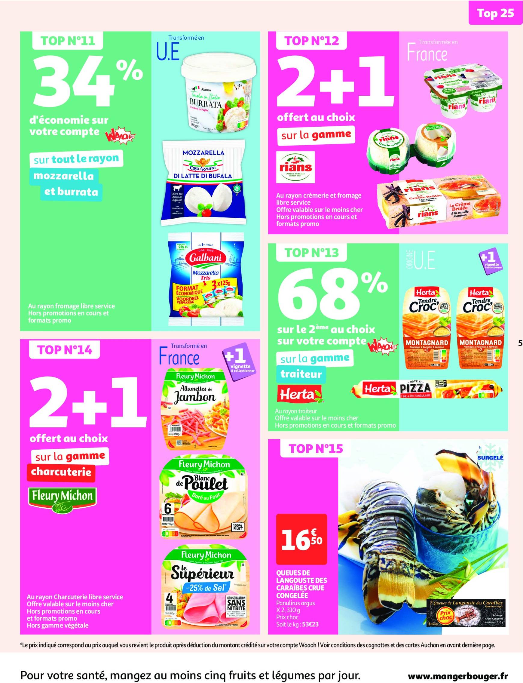 Catalogue Auchan - Mes 25 jours Auchan, et encore plus de promos ! valable dès 19.11. - 25.11. 5