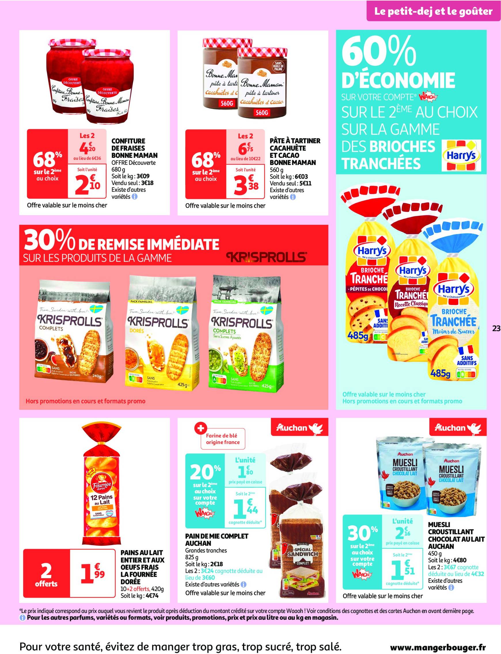 Catalogue Auchan - Mes 25 jours Auchan, et encore plus de promos ! valable dès 19.11. - 25.11. 23