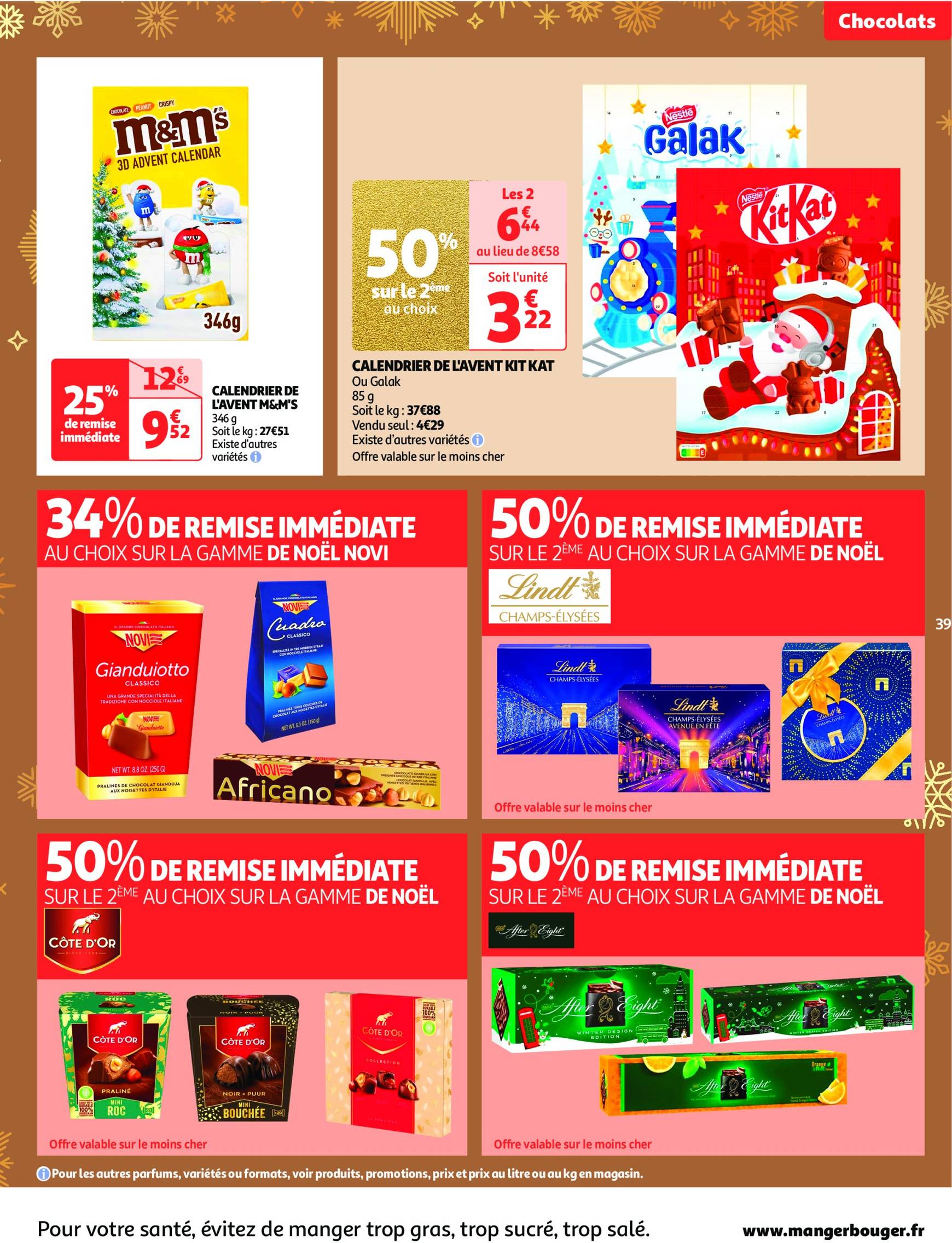 Catalogue Auchan - Mes 25 jours Auchan, et encore plus de promos ! valable dès 19.11. - 25.11. 39