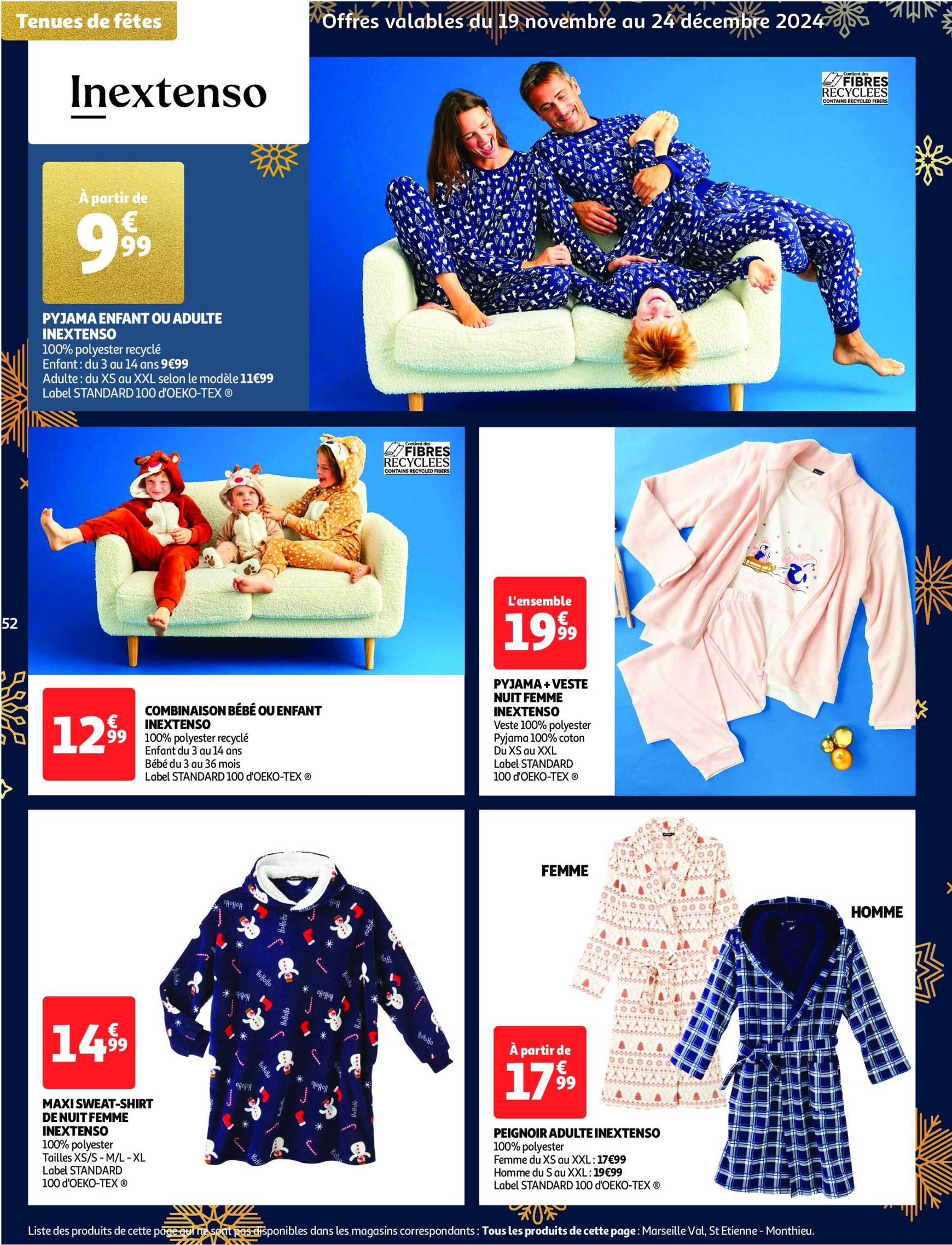 Catalogue Auchan - Mes 25 jours Auchan, et encore plus de promos ! valable dès 19.11. - 25.11. 52