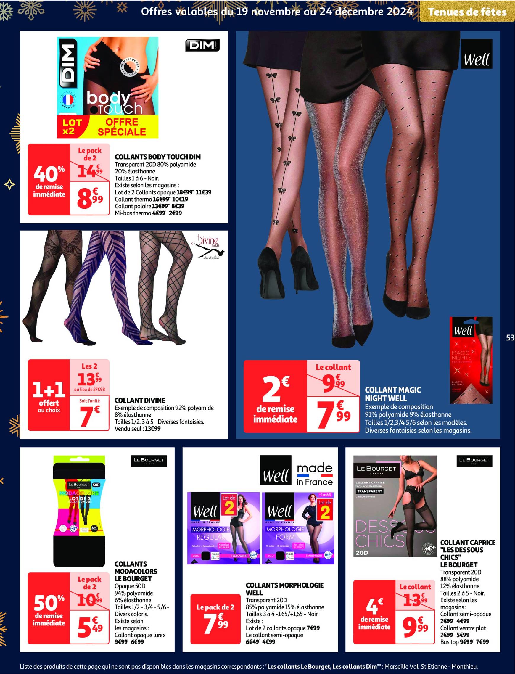 Catalogue Auchan - Mes 25 jours Auchan, et encore plus de promos ! valable dès 19.11. - 25.11. 53