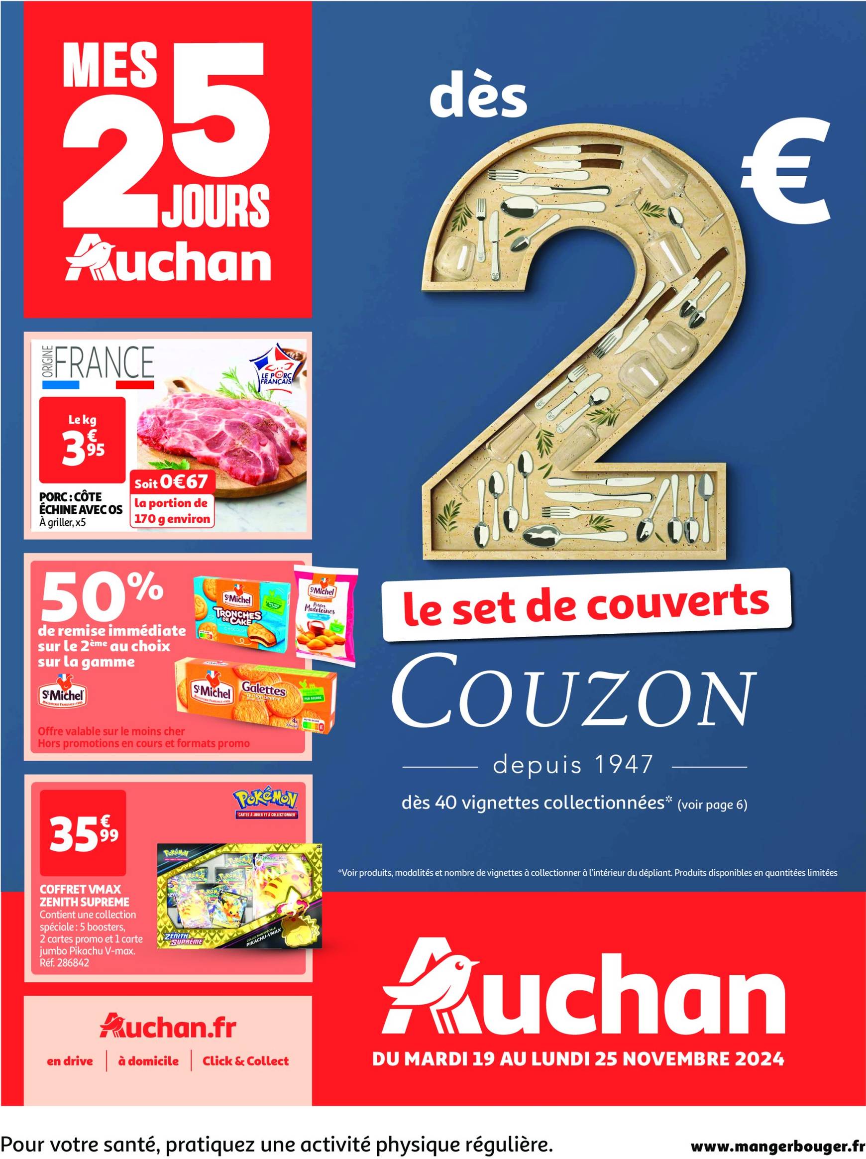 Catalogue Auchan - Mes 25 jours Auchan, et encore plus de promos ! valable dès 19.11. - 25.11.