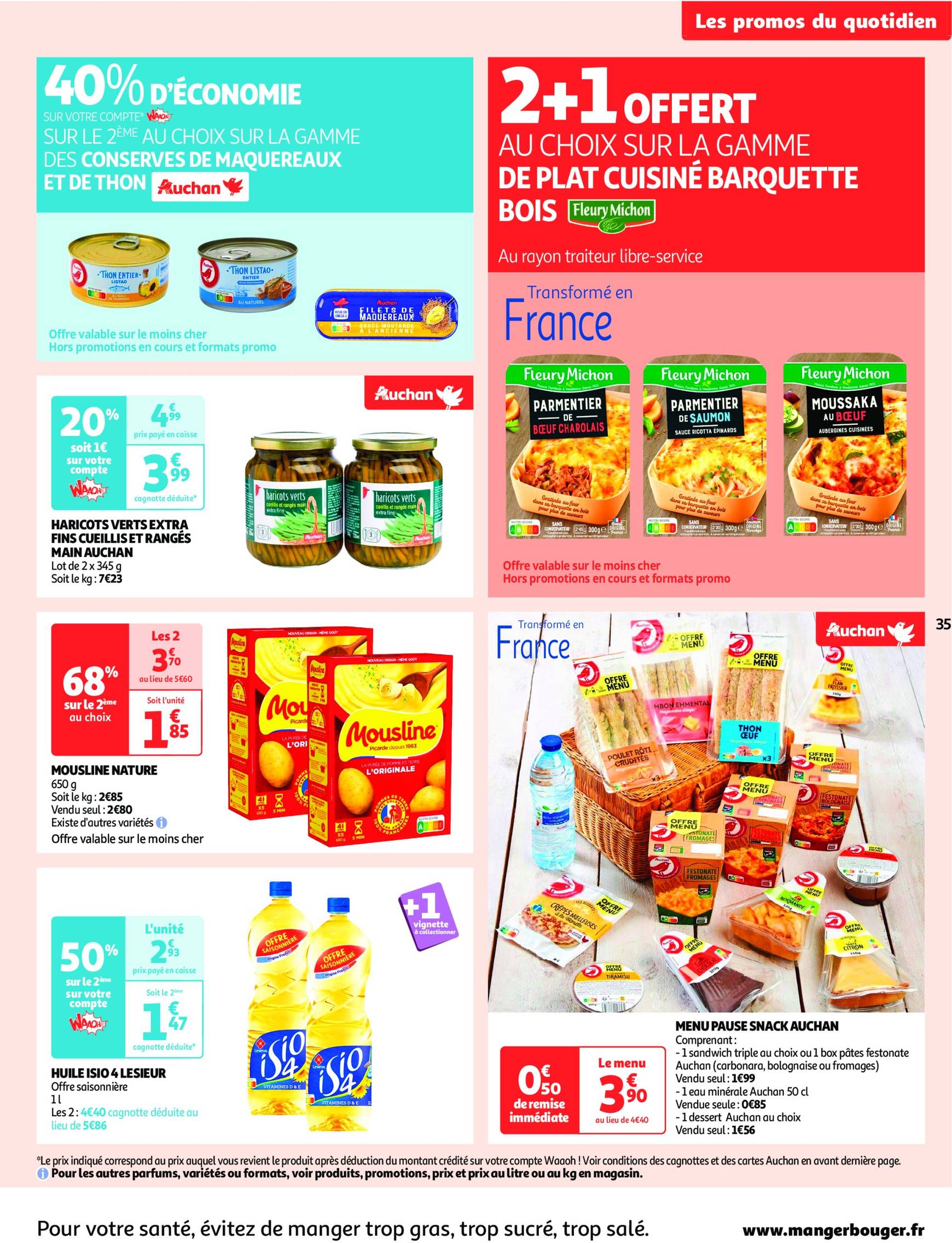 Catalogue Auchan - Mes 25 jours Auchan, et encore plus de promos ! valable dès 19.11. - 25.11. 35