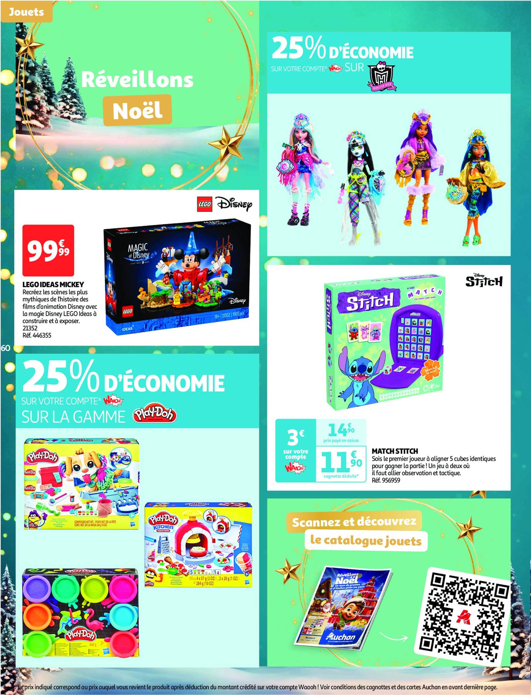 Catalogue Auchan - Mes 25 jours Auchan, et encore plus de promos ! valable dès 19.11. - 25.11. 60