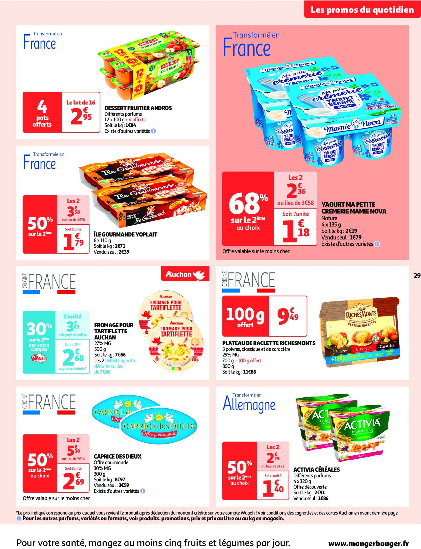 Catalogue Auchan - Mes 25 jours Auchan, et encore plus de promos ! valable dès 19.11. - 25.11. 29