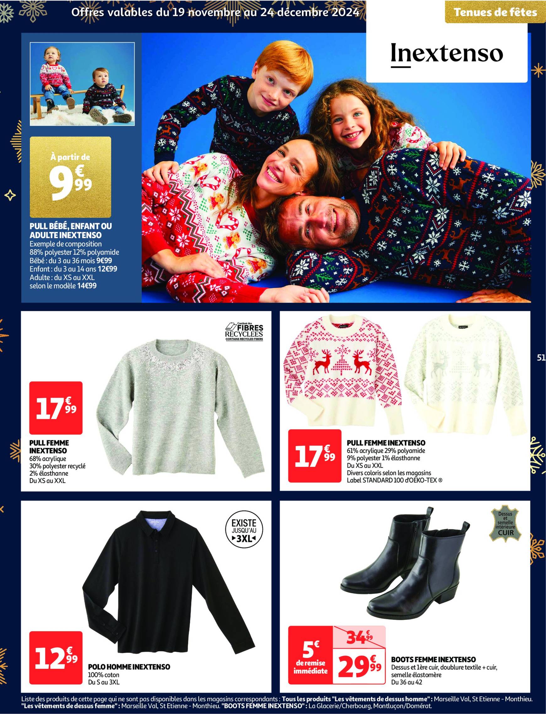 Catalogue Auchan - Mes 25 jours Auchan, et encore plus de promos ! valable dès 19.11. - 25.11. 51