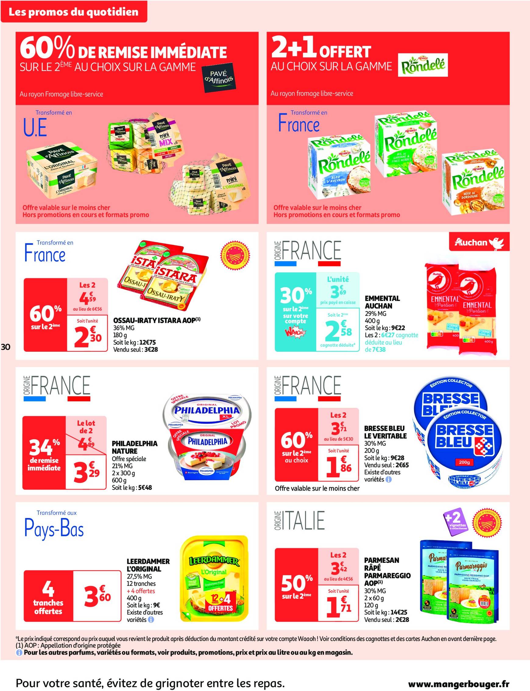 Catalogue Auchan - Mes 25 jours Auchan, et encore plus de promos ! valable dès 19.11. - 25.11. 30