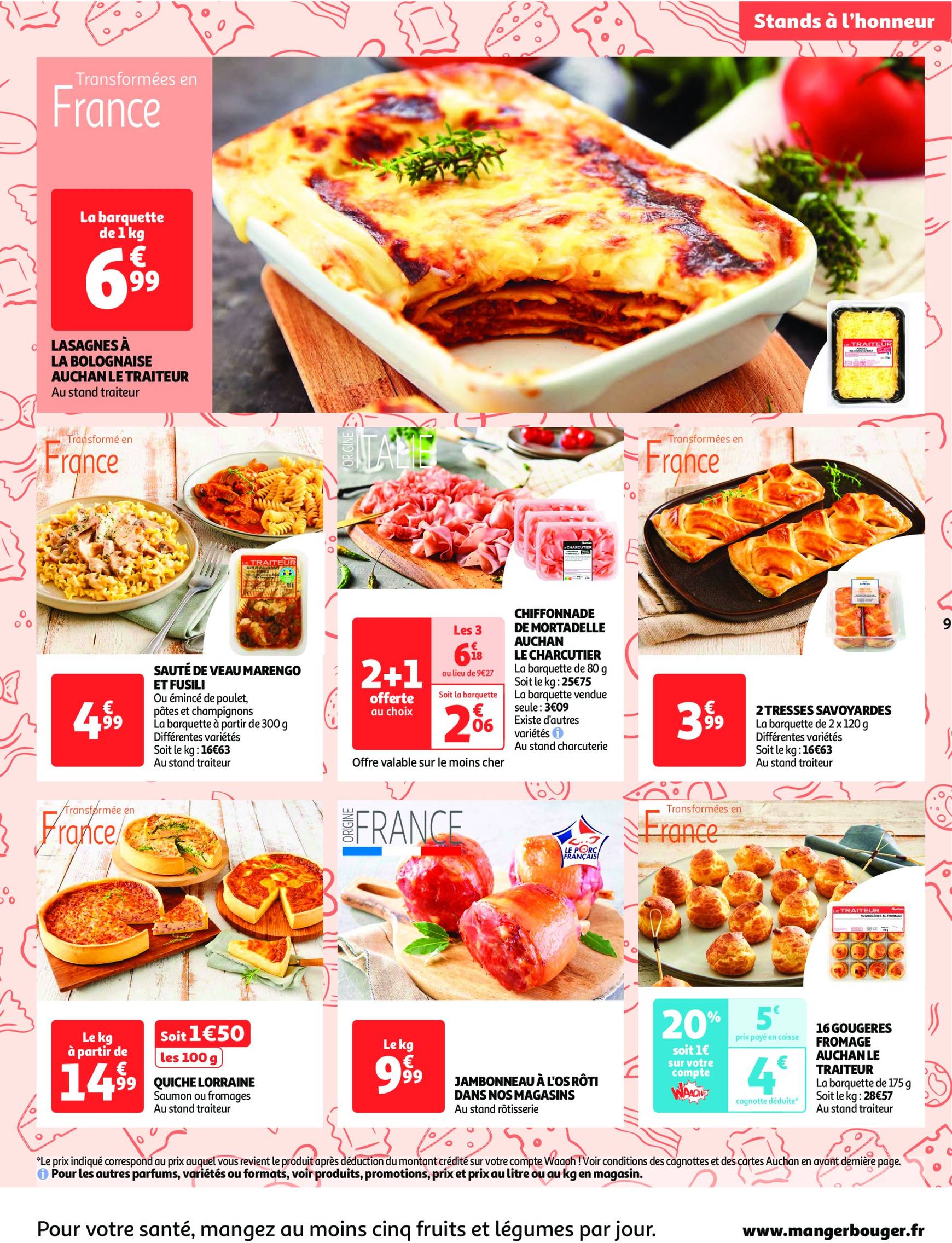 Catalogue Auchan - Mes 25 jours Auchan, et encore plus de promos ! valable dès 19.11. - 25.11. 9