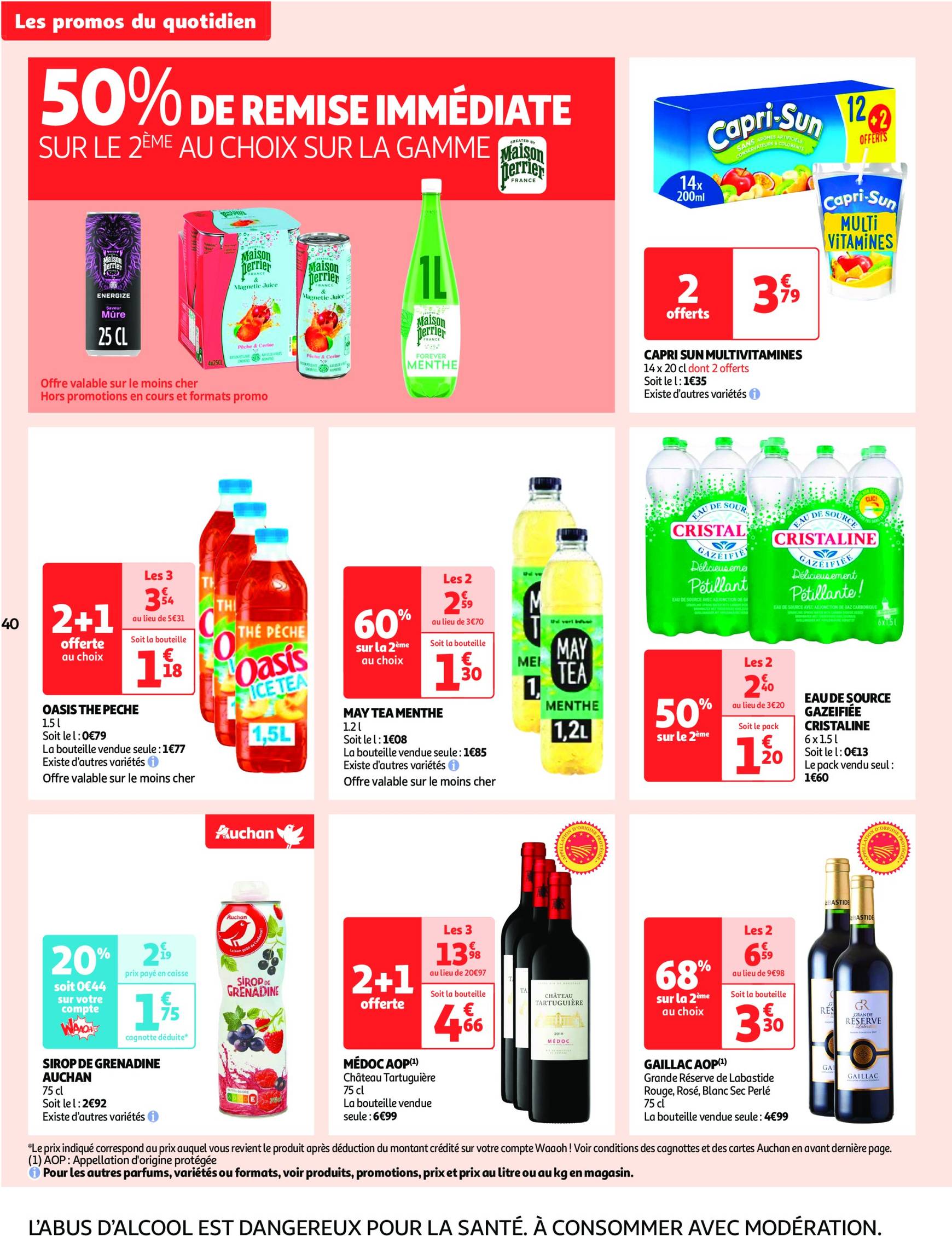 Catalogue Auchan - Mes 25 jours Auchan, et encore plus de promos ! valable dès 19.11. - 25.11. 40