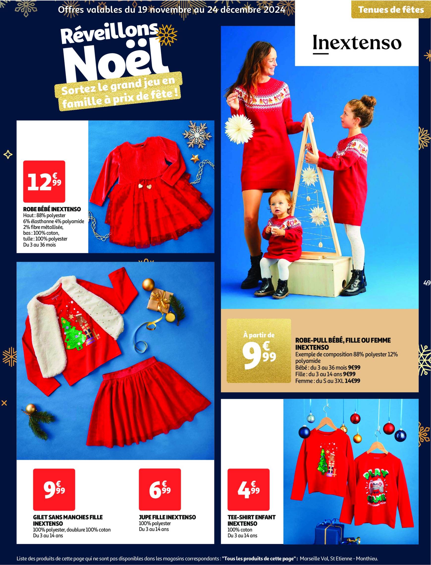 Catalogue Auchan - Mes 25 jours Auchan, et encore plus de promos ! valable dès 19.11. - 25.11. 49