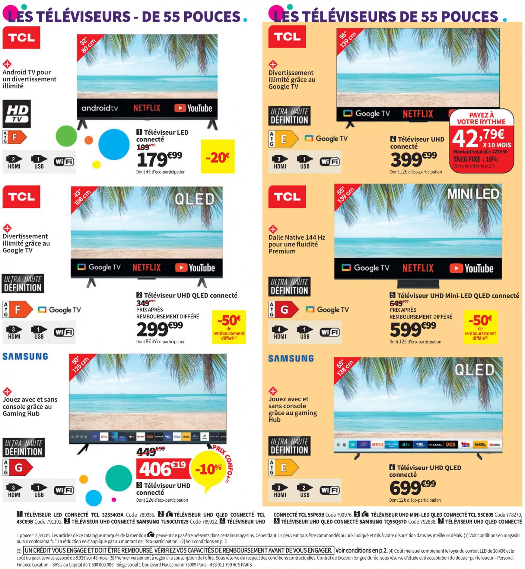 Catalogue Conforama valable dès 27.08. - 30.09. 14