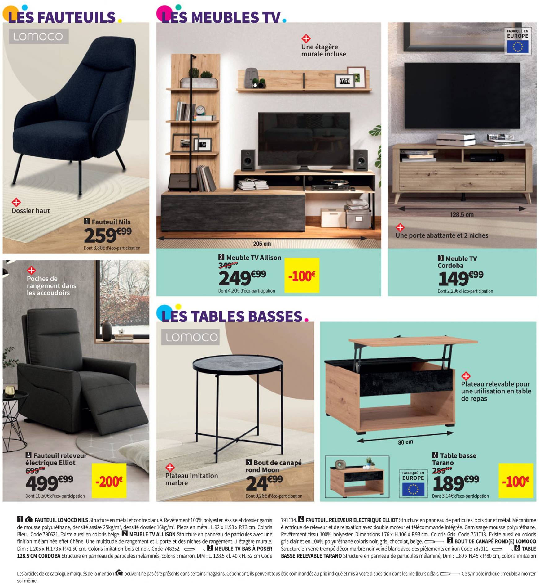 Catalogue Conforama valable dès 27.08. - 30.09. 12