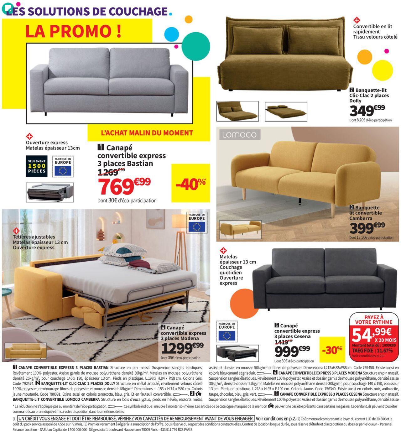 Conforama catalogue à partir du 27/08/2024 - 30/09/2024 10