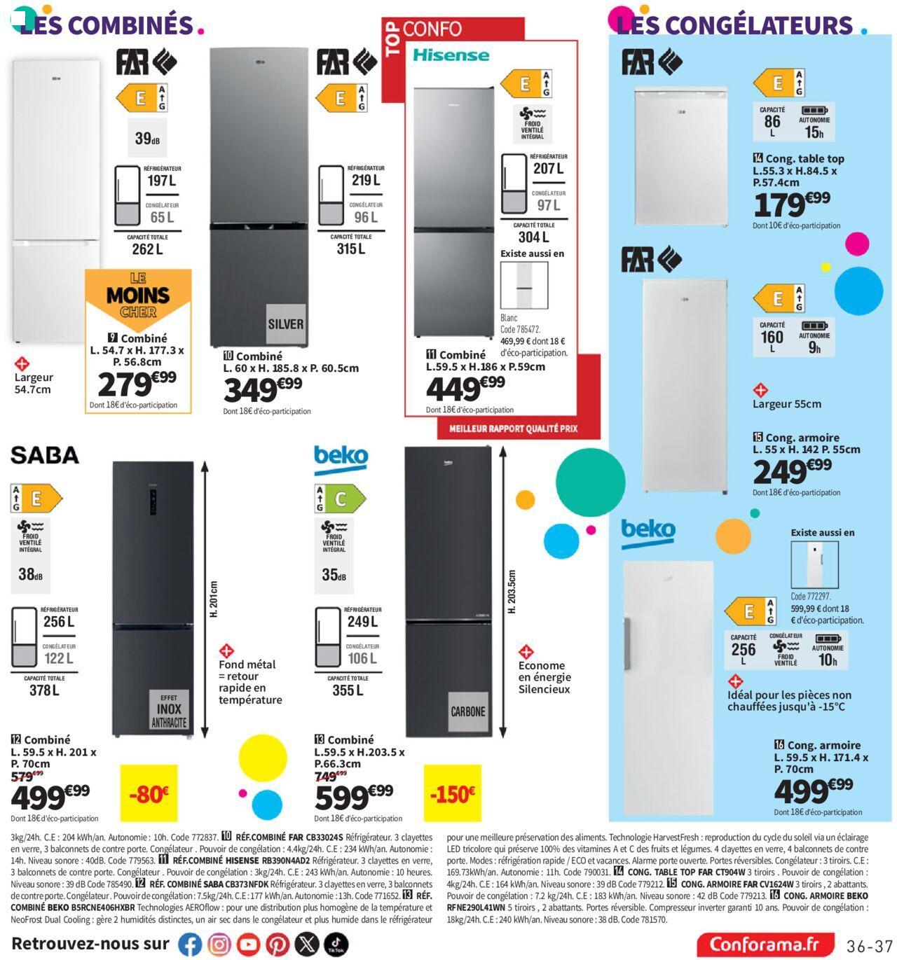 Conforama catalogue à partir du 27/08/2024 - 30/09/2024 37