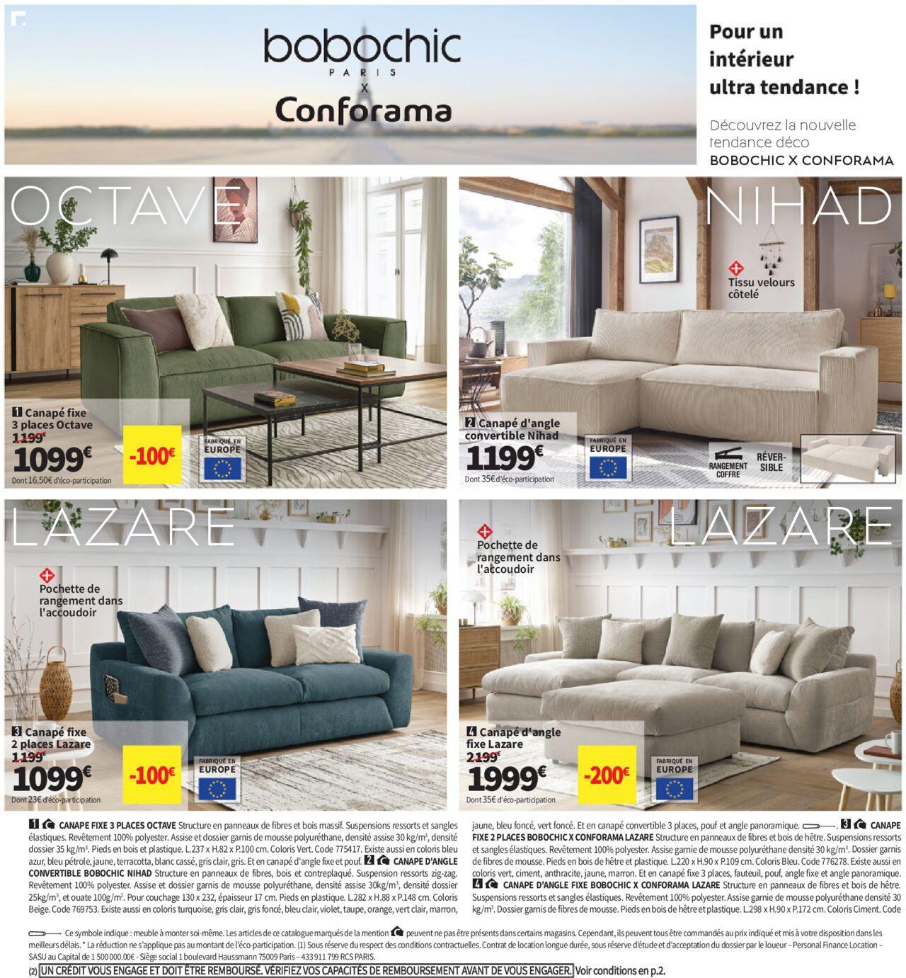 Conforama catalogue à partir du 01/10/2024 - 28/10/2024 6