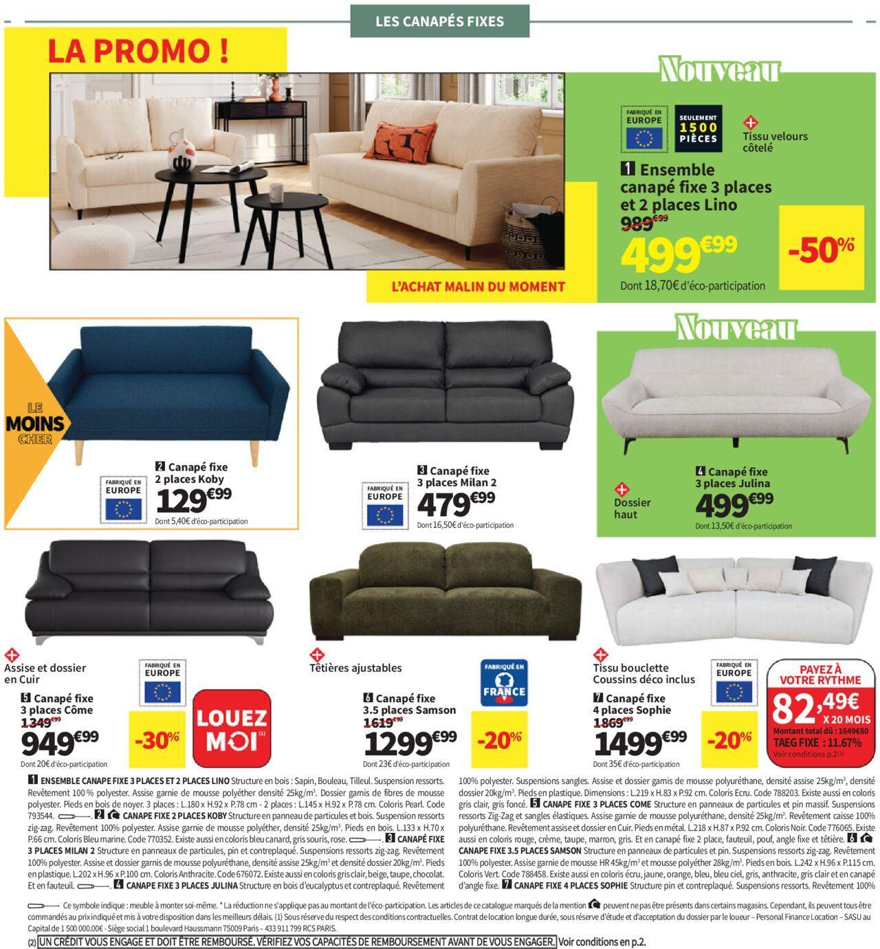 Conforama catalogue à partir du 01/10/2024 - 28/10/2024 8