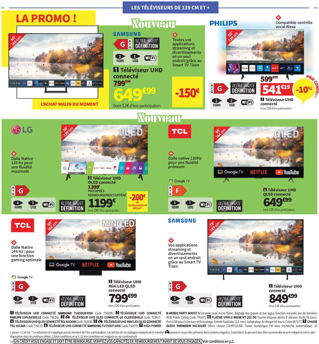 Conforama catalogue à partir du 01/10/2024 - 28/10/2024 14