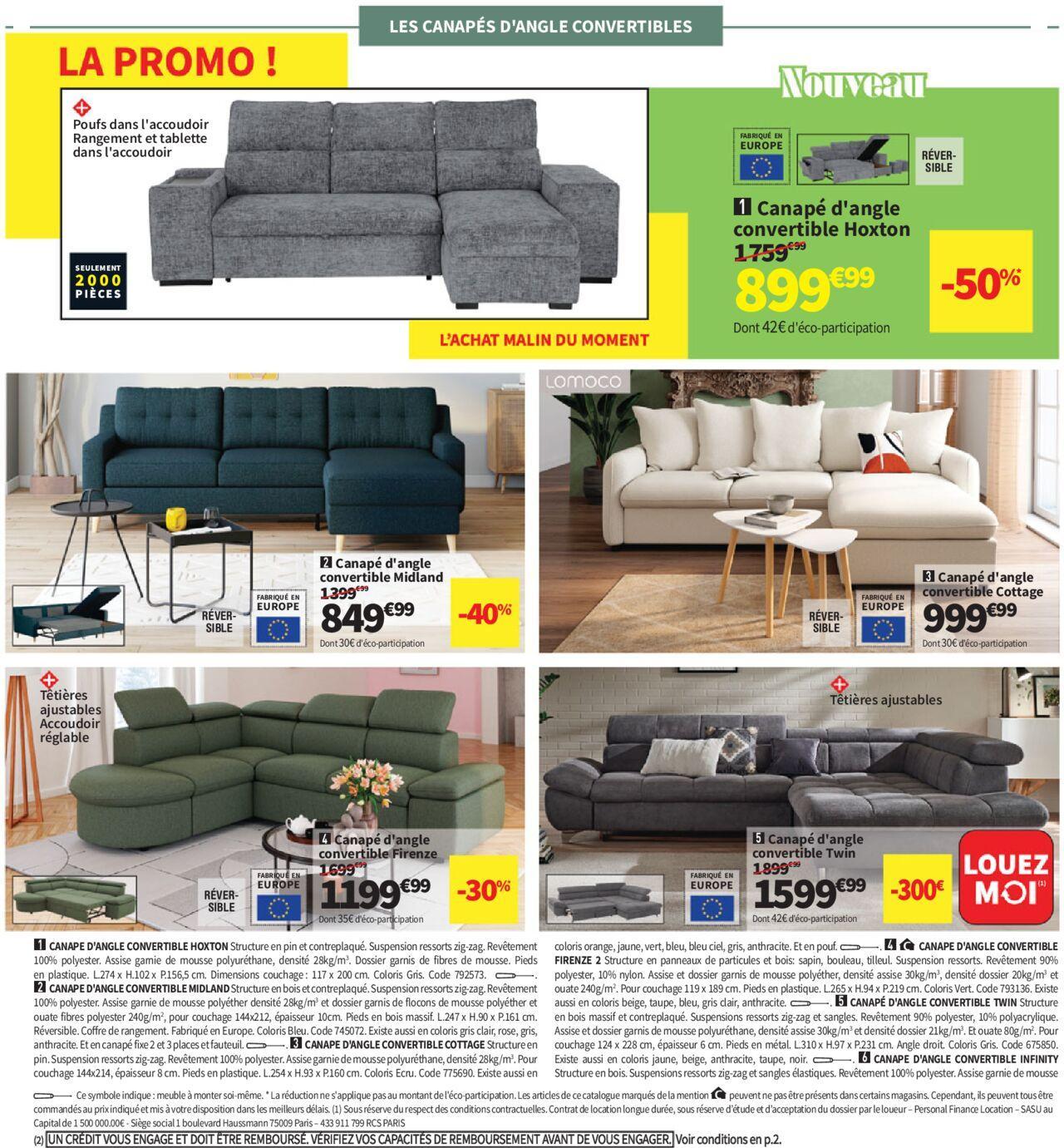 Conforama catalogue à partir du 01/10/2024 - 28/10/2024 4