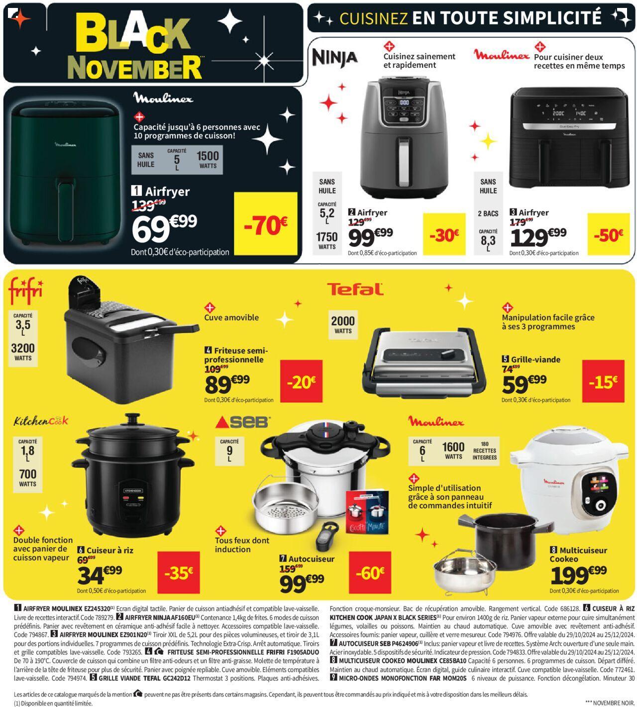 Conforama Black Friday à partir du 29/10/2024 - 02/12/2024 12