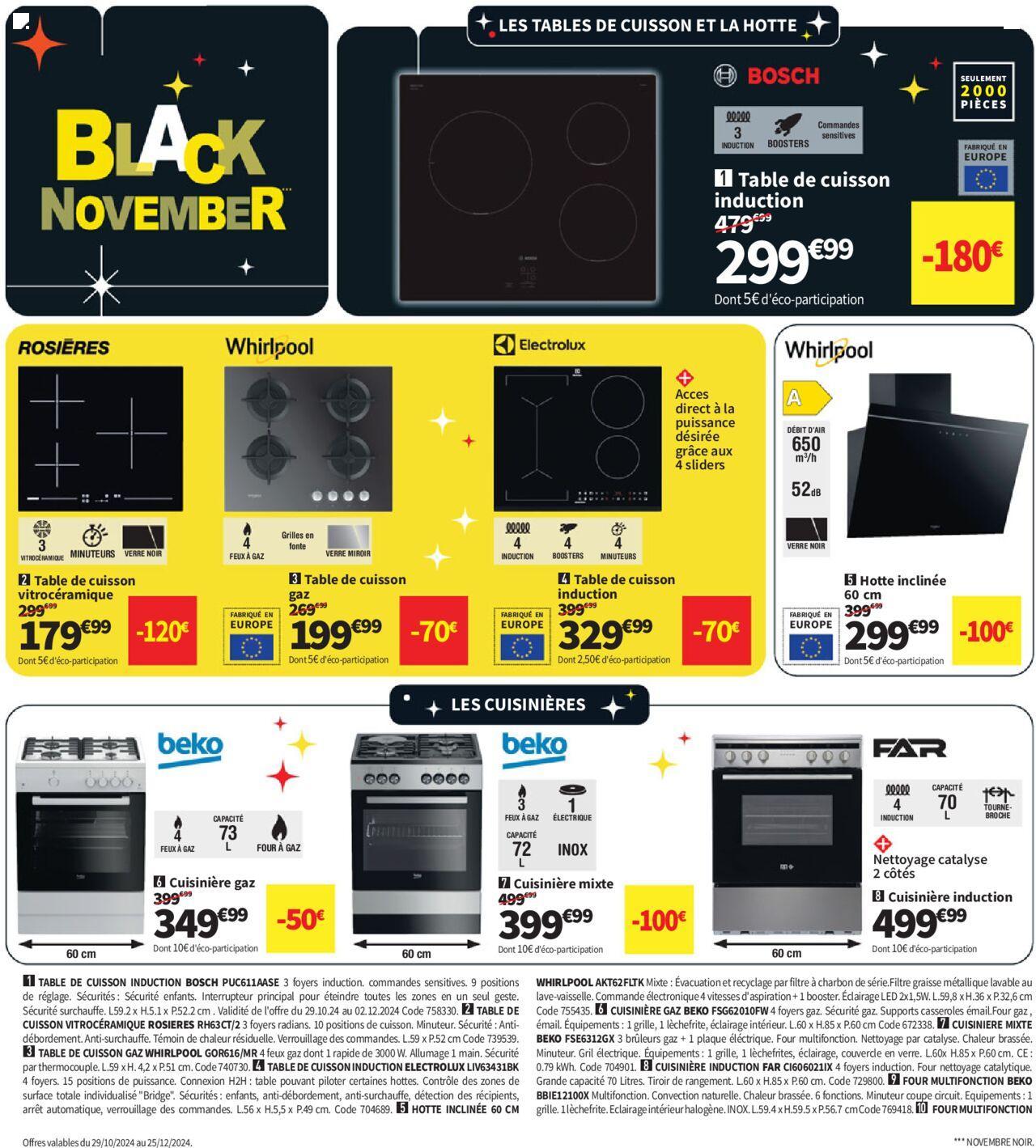 Conforama Black Friday à partir du 29/10/2024 - 02/12/2024 18