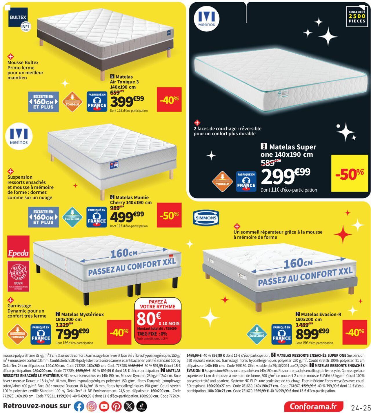 Conforama Black Friday à partir du 29/10/2024 - 02/12/2024 25