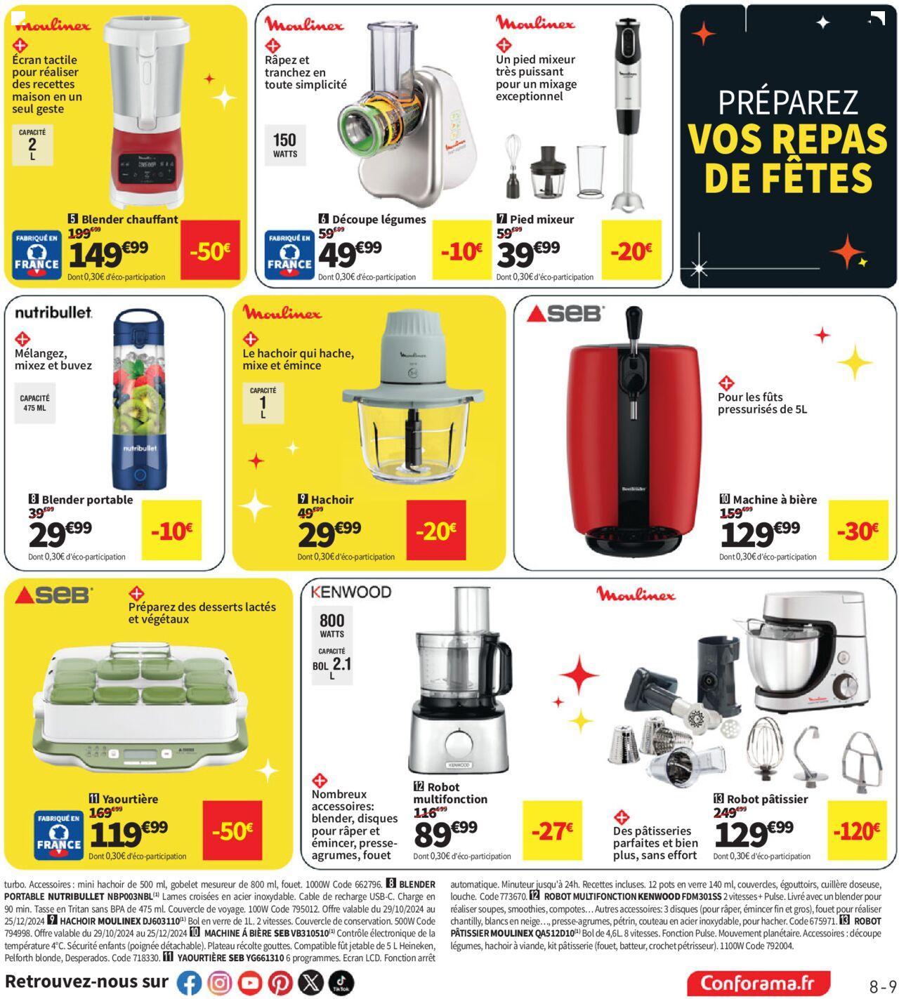 Conforama Black Friday à partir du 29/10/2024 - 02/12/2024 9