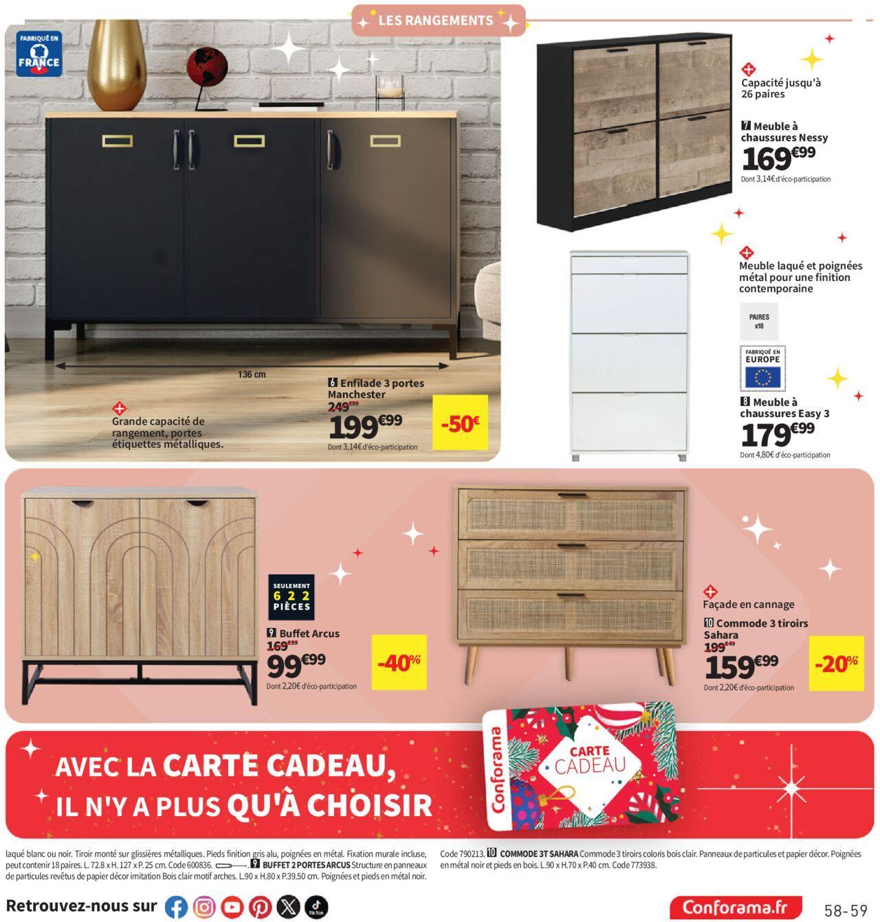 Conforama Black Friday à partir du 29/10/2024 - 02/12/2024 59